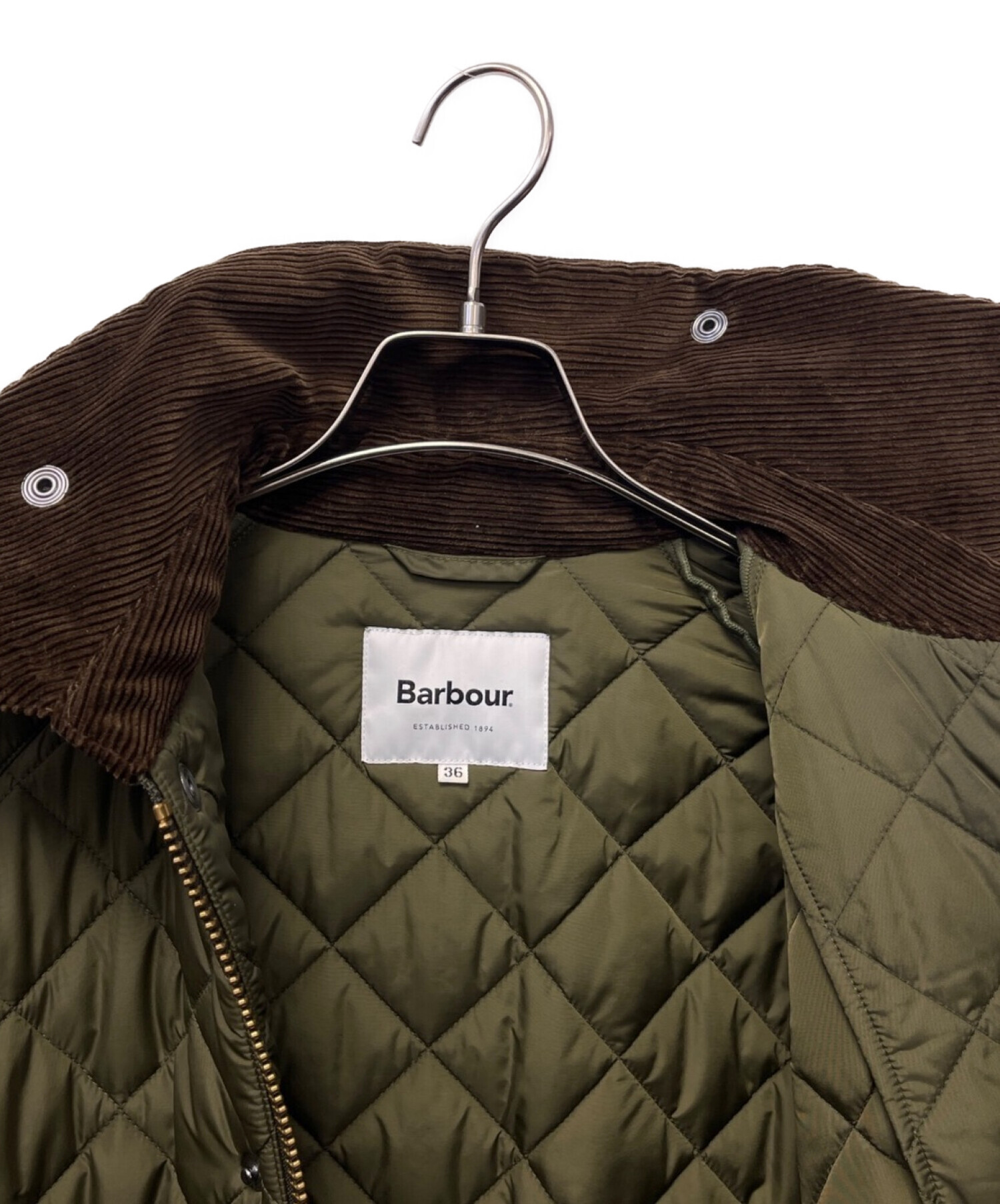 中古・古着通販】Barbour (バブアー) BURGHLEY QUILT NYLON