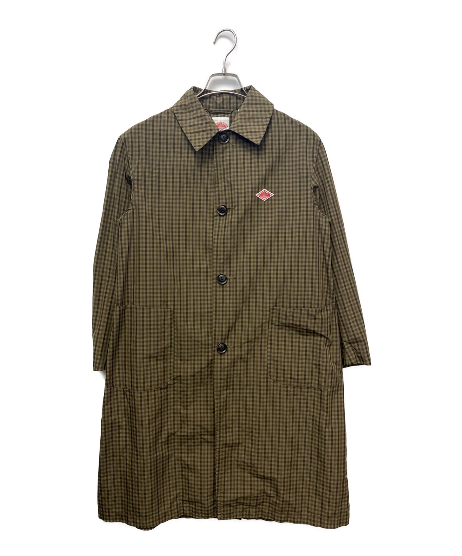中古・古着通販】DANTON (ダントン) ナイロンステンカラーコート 