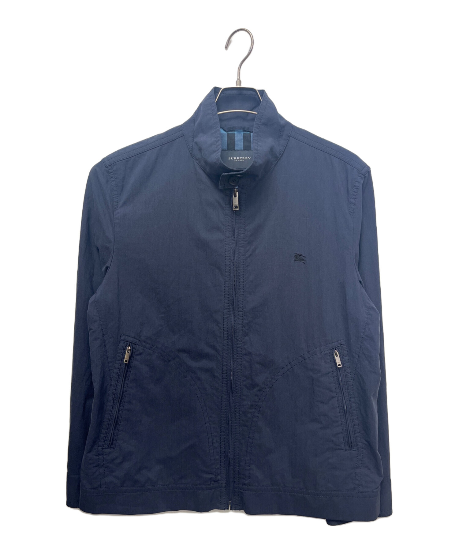 中古・古着通販】BURBERRY (バーバリー) スイングトップ ネイビー