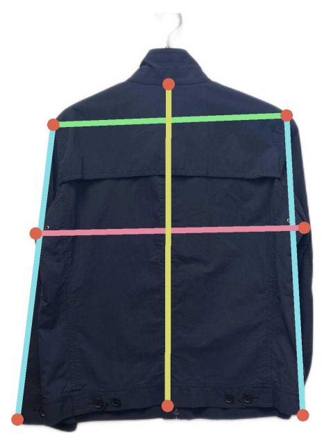 バーバリーのスイングトップ＆ハンカチとソックス付きＬ 相当平置サイズをご覧くださ バーバリーのスイングトップ＆ハンカチとソックス付きL 相当 BURBERRY