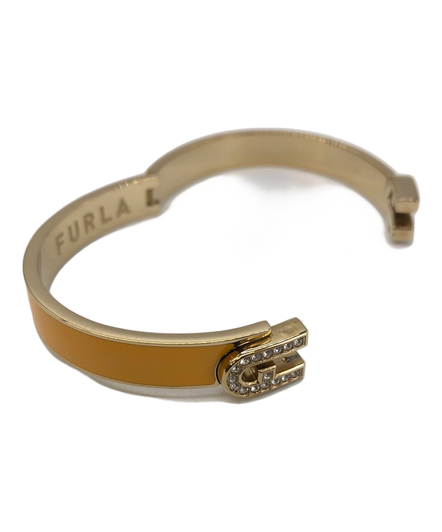 中古・古着通販】FURLA (フルラ) バングル イエロー｜ブランド・古着 
