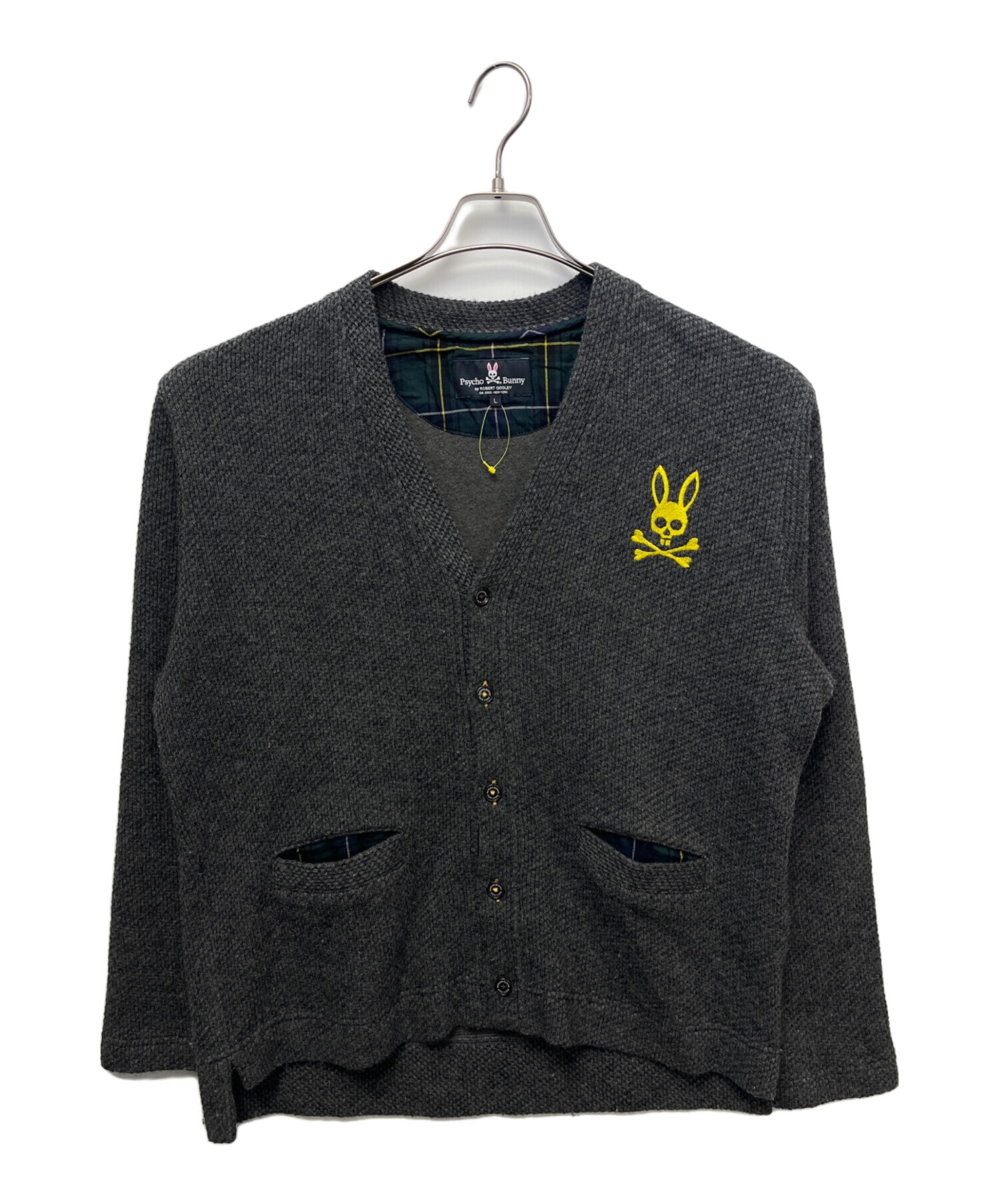 サイコバニー カーディガン 中古・古着通販】Psycho Bunny (サイコ