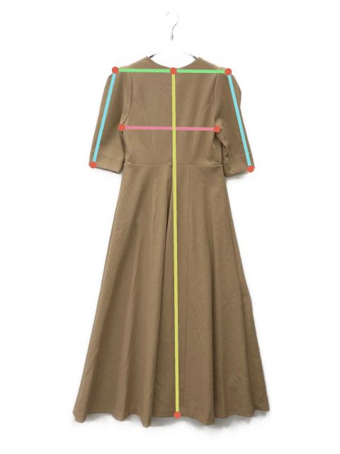 中古・古着通販】Her lip to (ハーリップトゥ) ツイルロングドレス