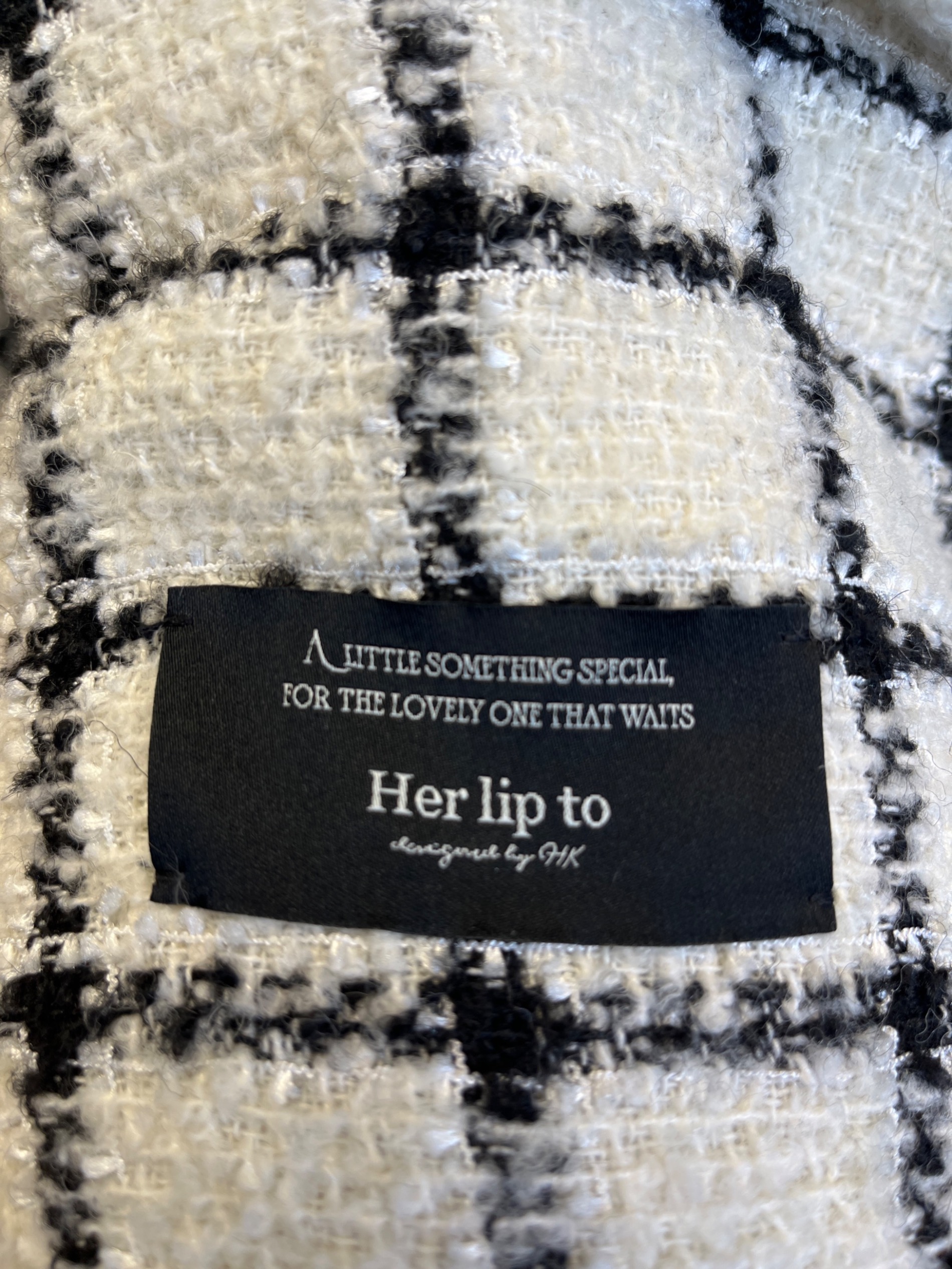 中古・古着通販】Her lip to (ハーリップトゥ) ベルテッドダウンコート