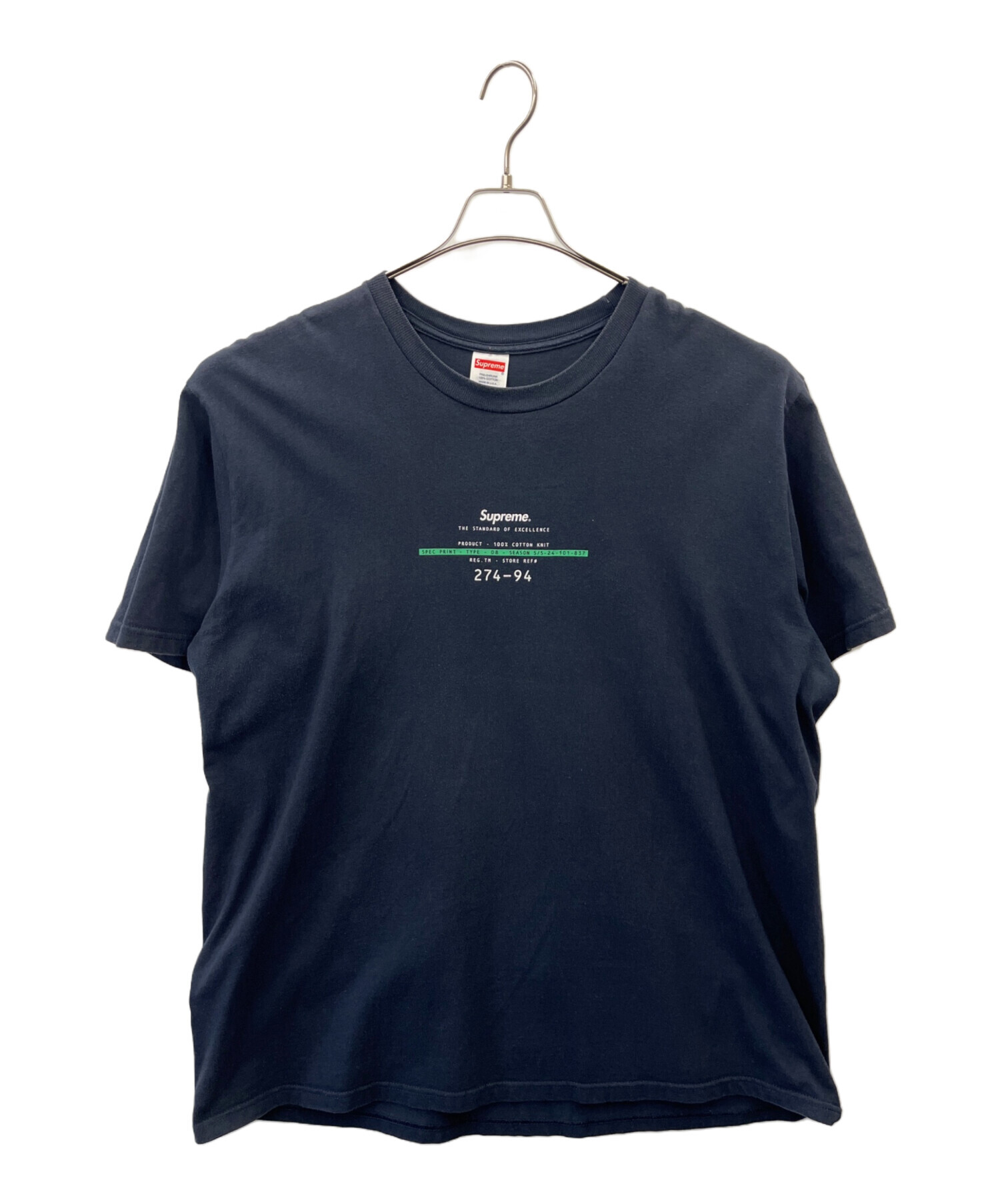 Supreme グラフィックプリント Tシャツ Mサイズ 黒 supreme SUPREME