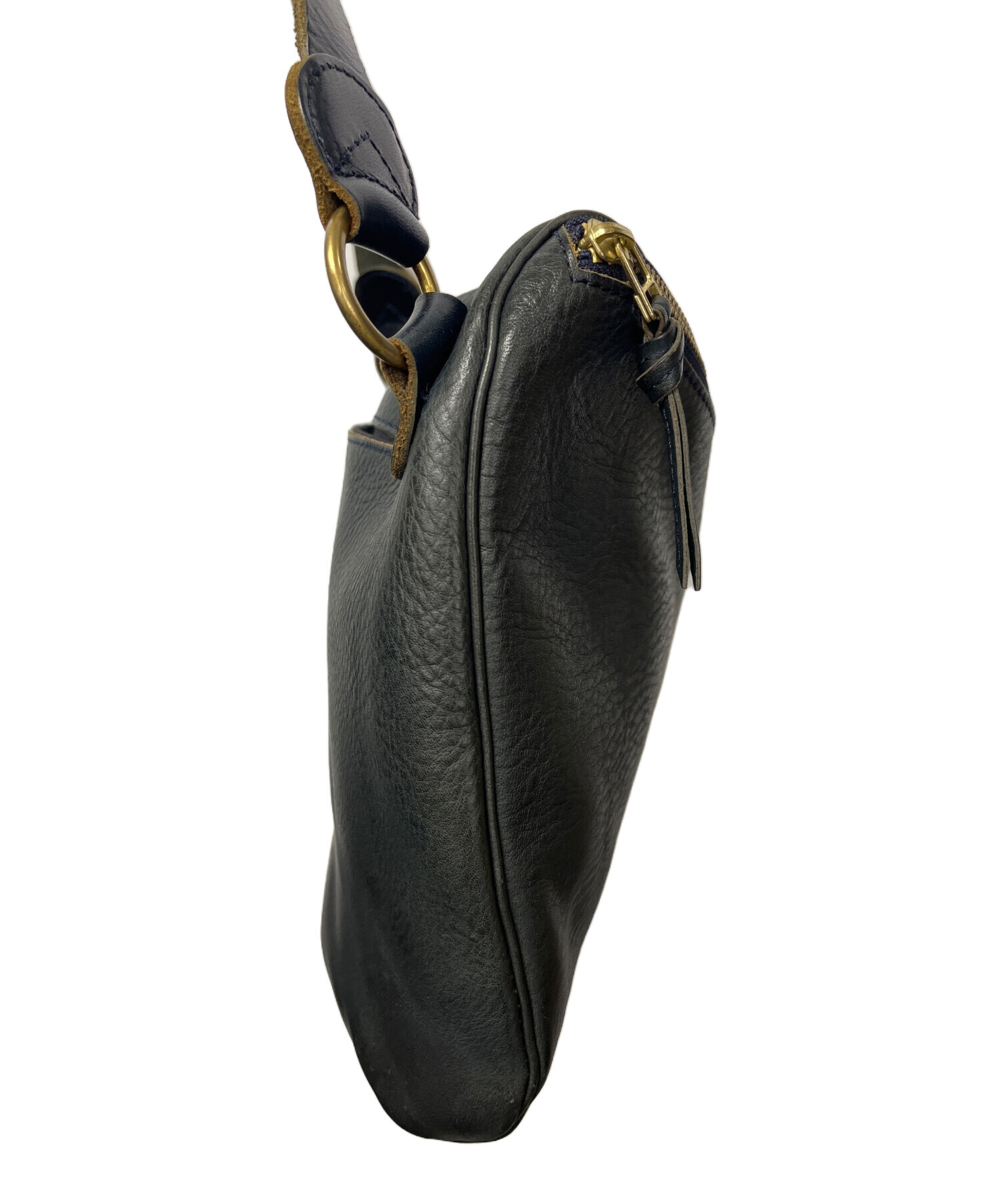 ESLOW エスロー ショルダーバッグ - 黒 【古着】【中古】 中古・古着通販】SLOW (スロウ) ショルダーバッグ ブラック｜ブランド