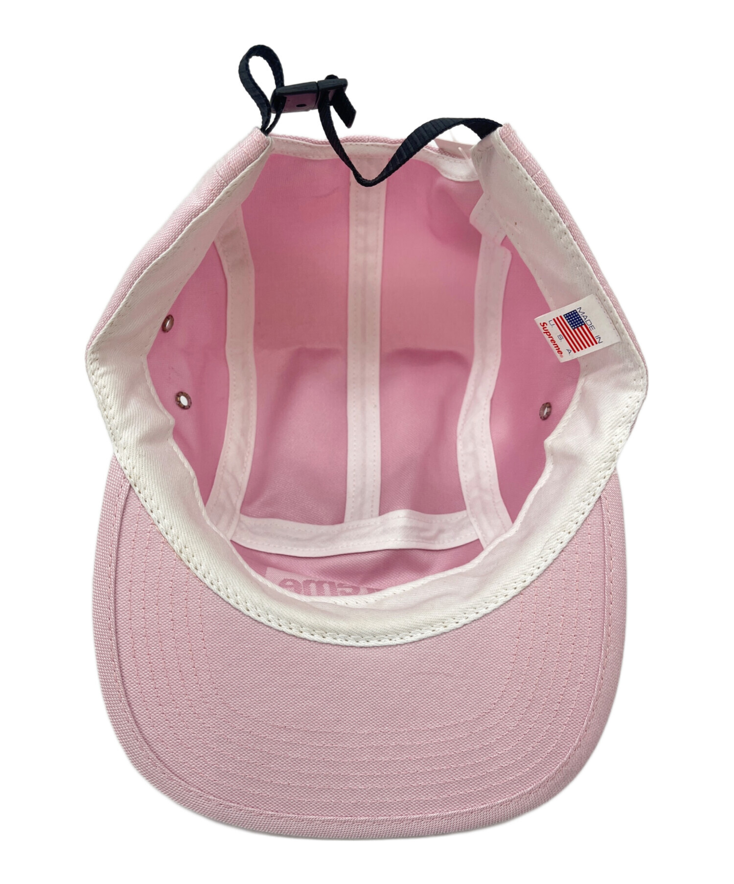 supreme(シュプリーム) ピンクキャップ　帽子 Supreme シュプリーム 2023SS Lasered Twill Camp Cap レーザーツイル