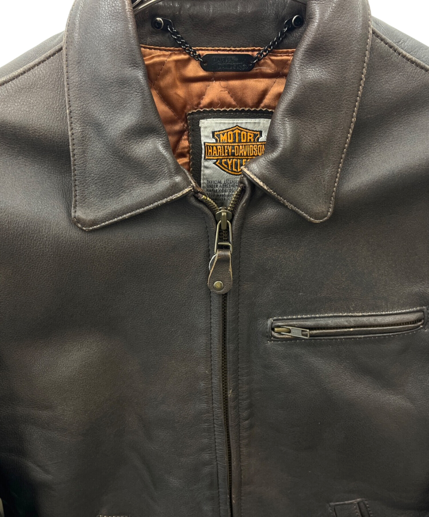 中古・古着通販】HARLEY-DAVIDSON (ハーレーダビッドソン) レザー