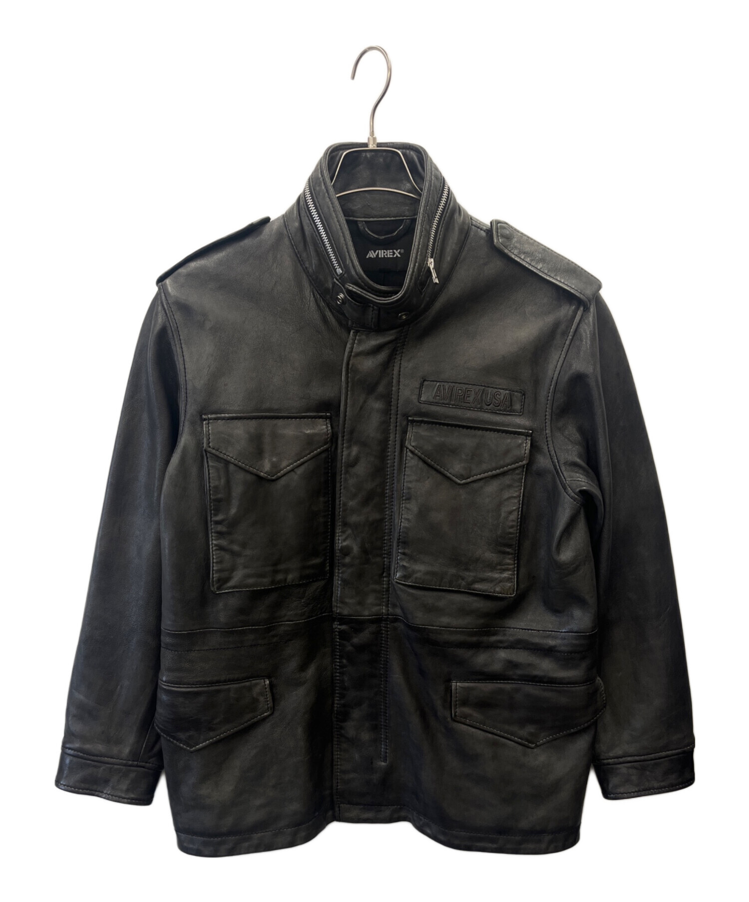 中古・古着通販】AVIREX (アヴィレックス) M65ジャケット ブラック