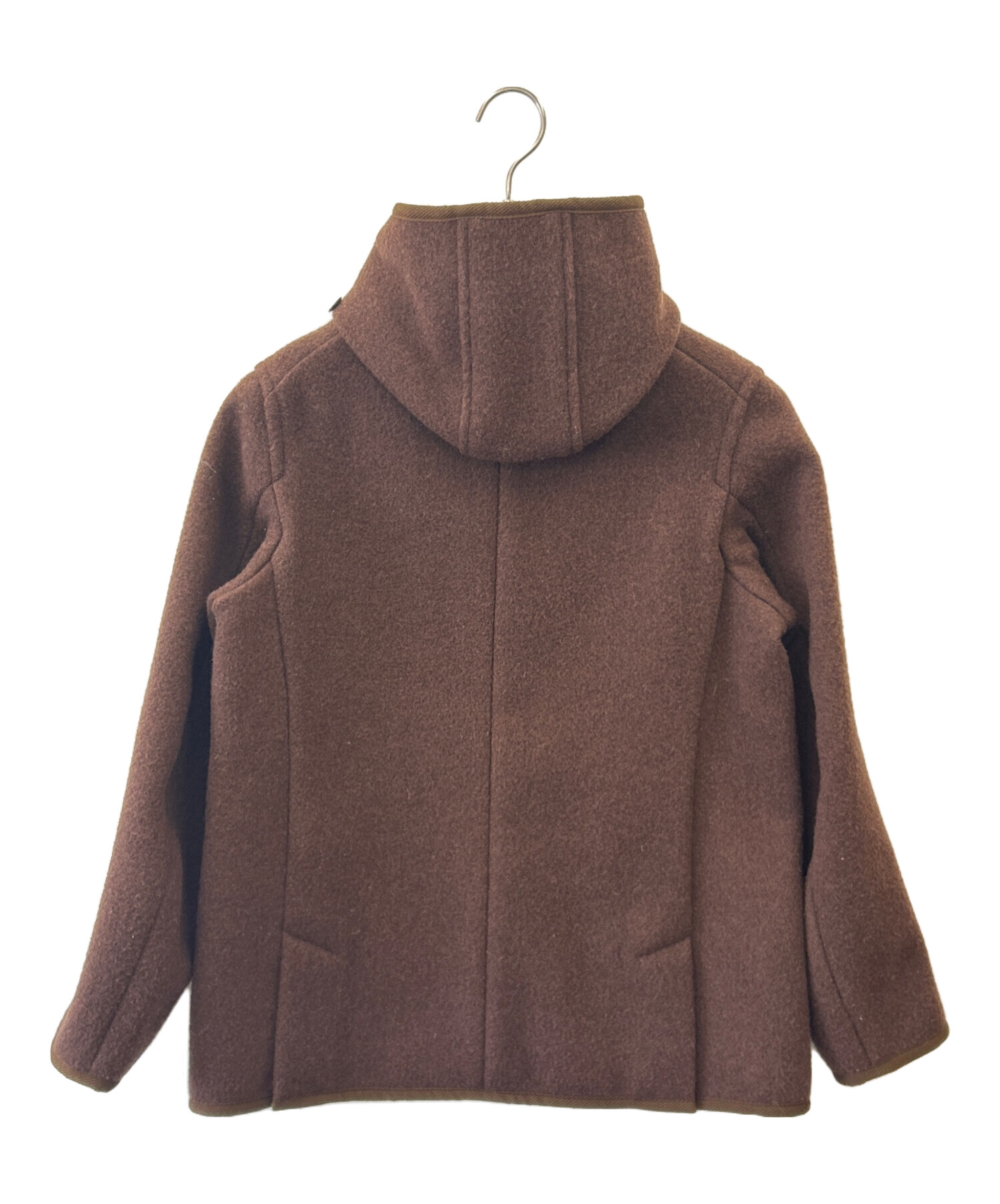 お値下げDANTON ダントンブラウン系 ウールモッサーコート36美品 お値下げDANTON ダントンブラウン系 ウールモッサーコート36美品