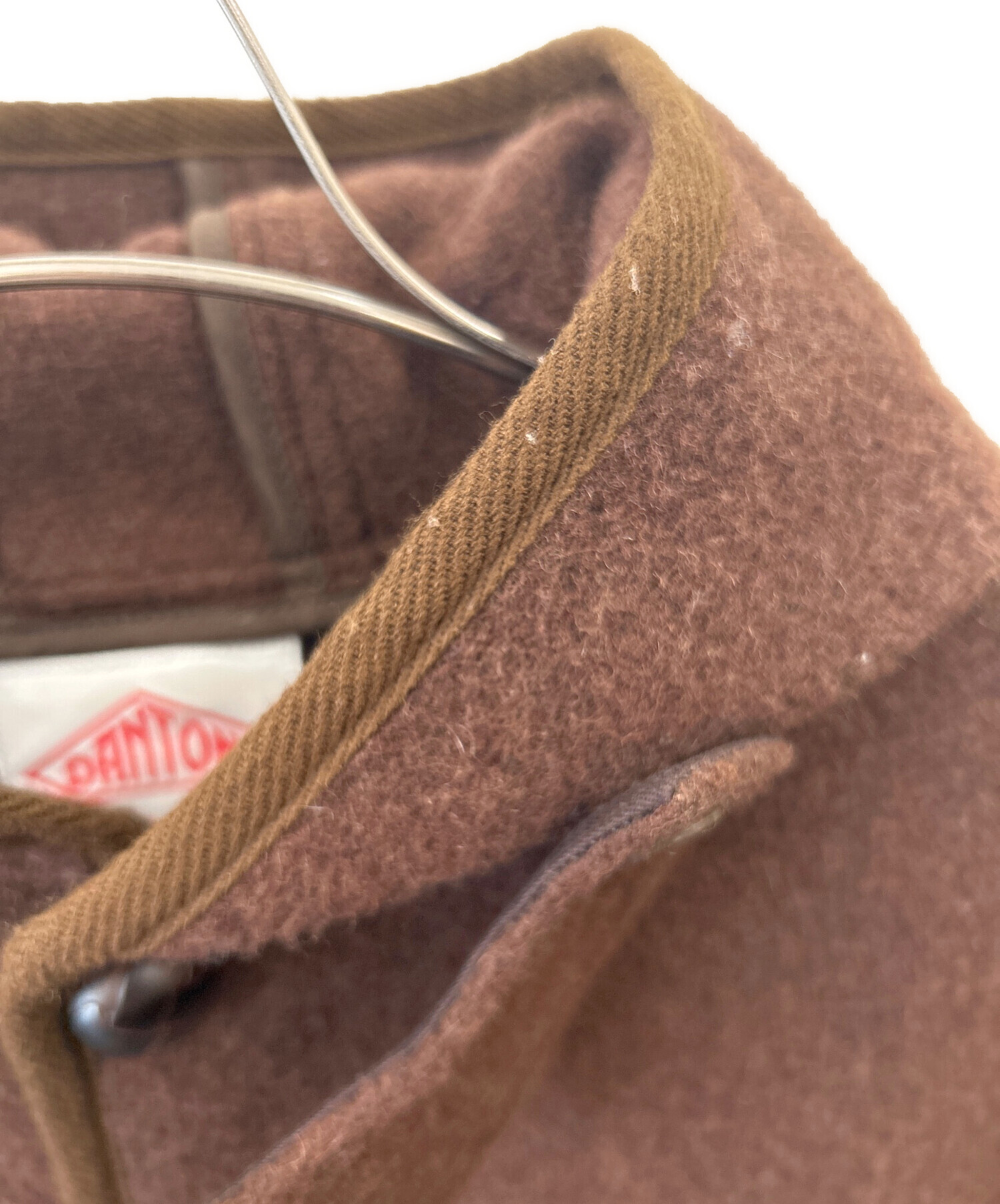 DANTON ダントン　ウールジャケット サイズ36 ブラウン　赤茶色 中古・古着通販】DANTON (ダントン) DANTON ウールモッサコート