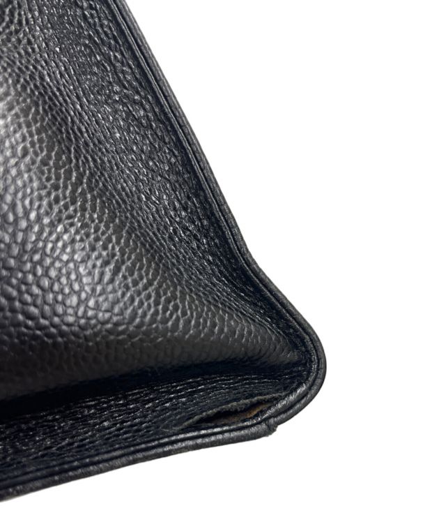 中古・古着通販】CHANEL (シャネル) ロゴトートバッグ ブラック