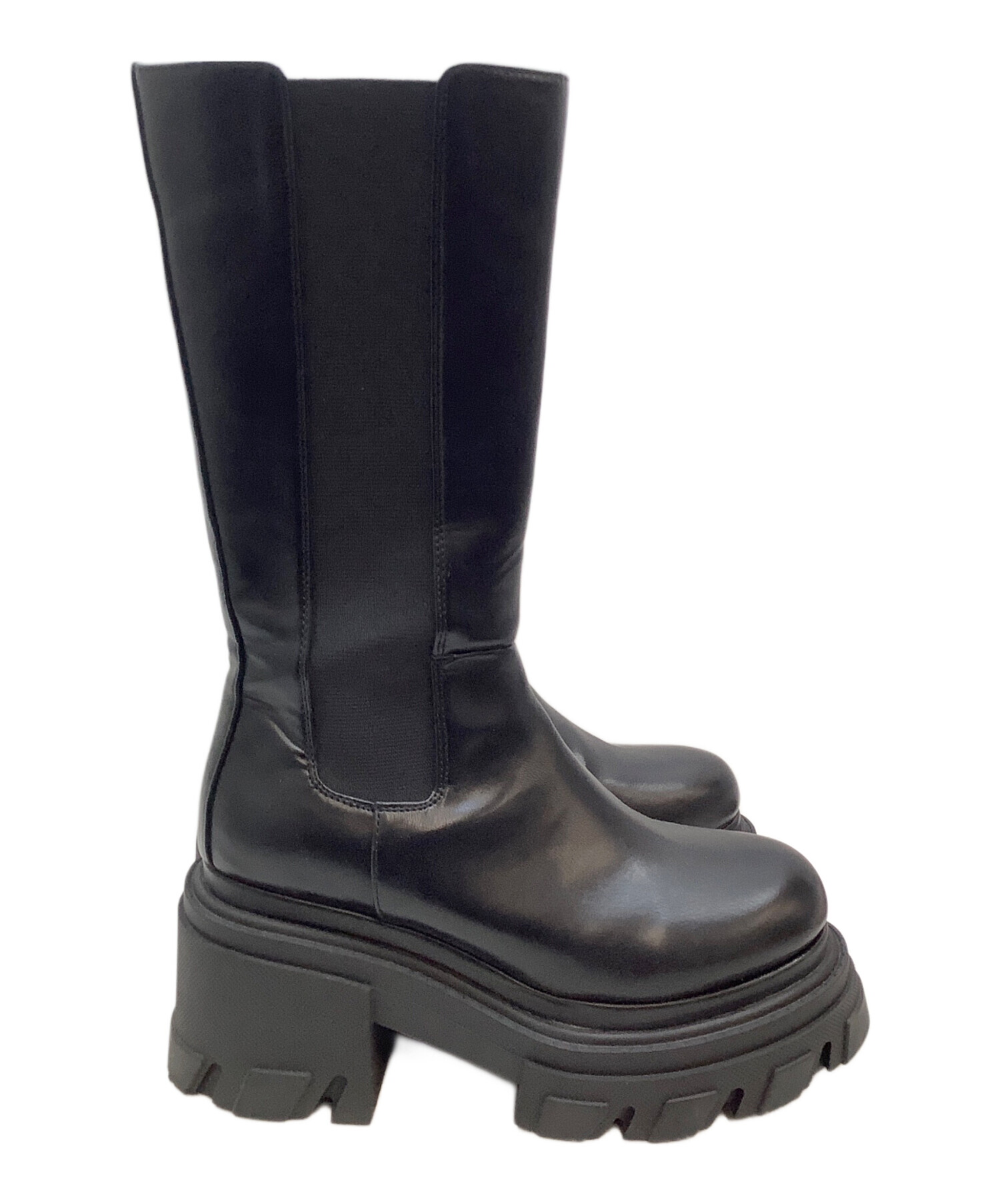 中古・古着通販】STUDIOUS (ステュディオス) サイドゴアミドルブーツ