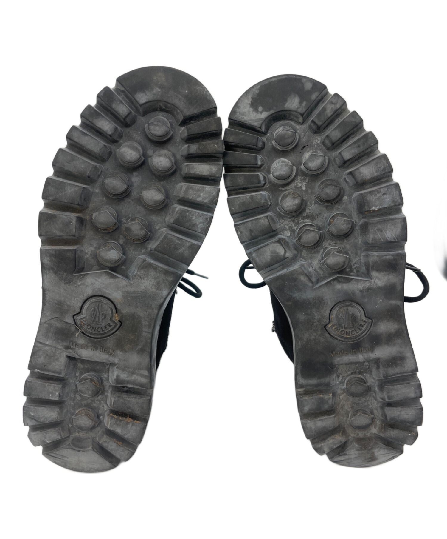 MONCLER ブラック ACQUA RAIN BOOT TG43サイズ　中古 中古・古着通販】MONCLER (モンクレール) ブーツ ブラック サイズ:43