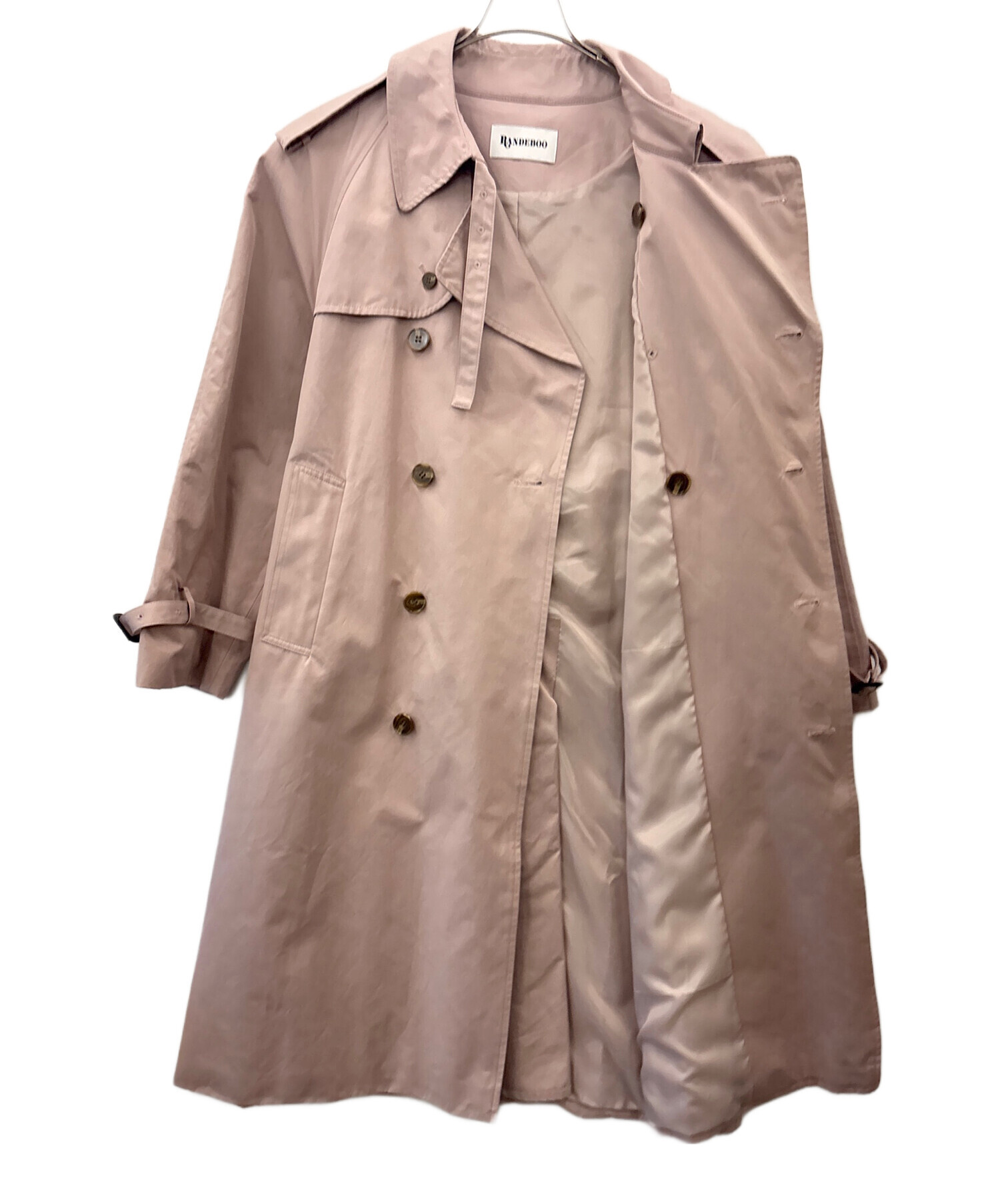 ランデブー モノグラム トレンチコート RANDEBOO モノグラムトレンチコート MONOGRAM TRENCH