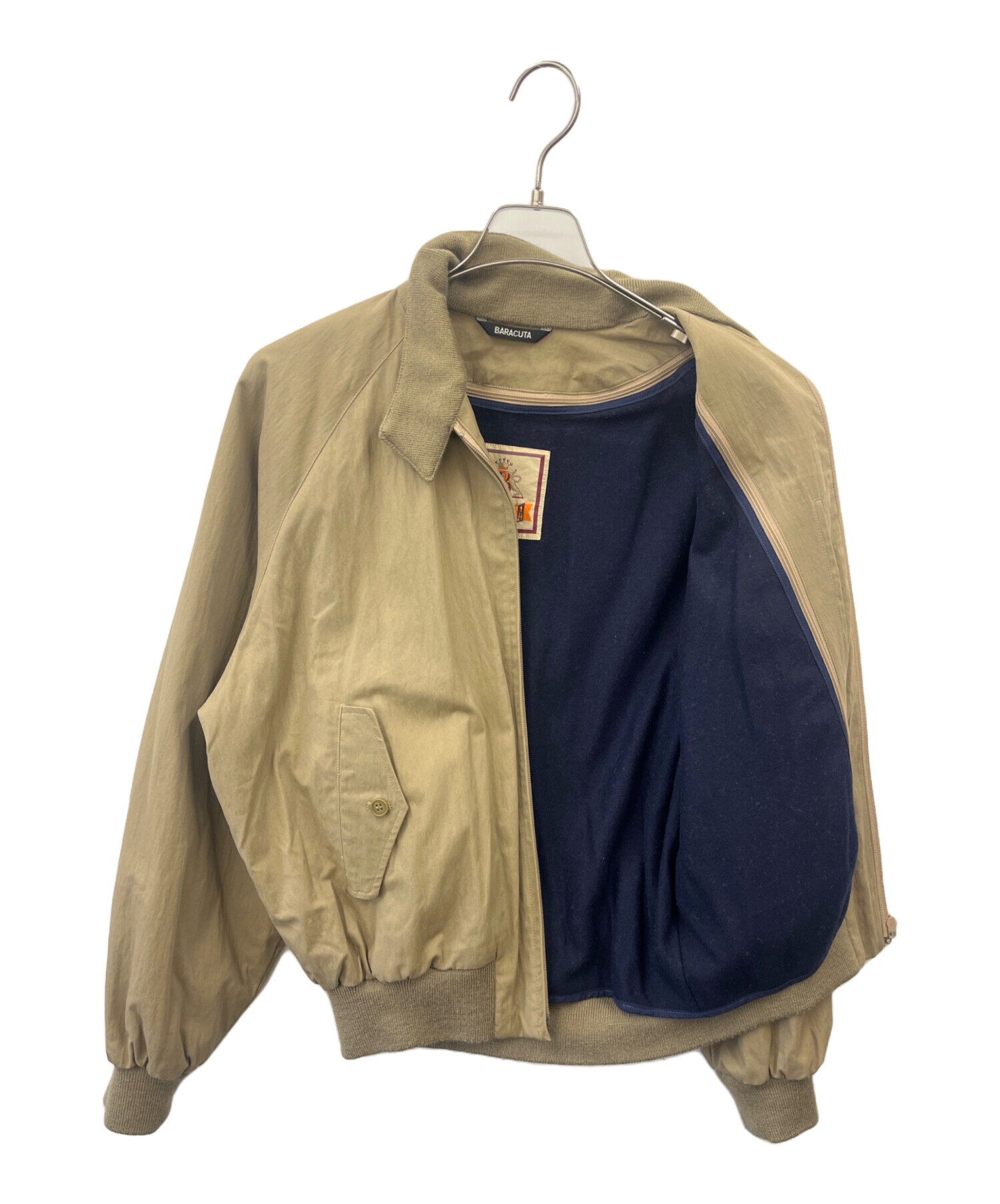 BARACUTA G9 ベージュ 中古・古着通販】BARACUTA (バラクータ) G9型ハリントンジャケット