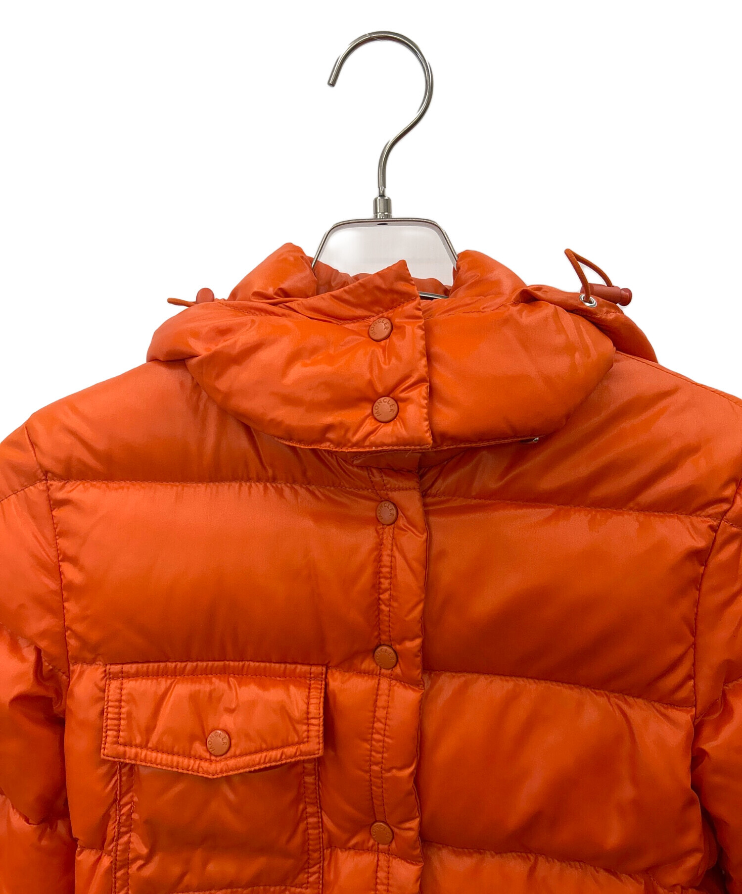 中古・古着通販】MONCLER (モンクレール) ダウンジャケット オレンジ