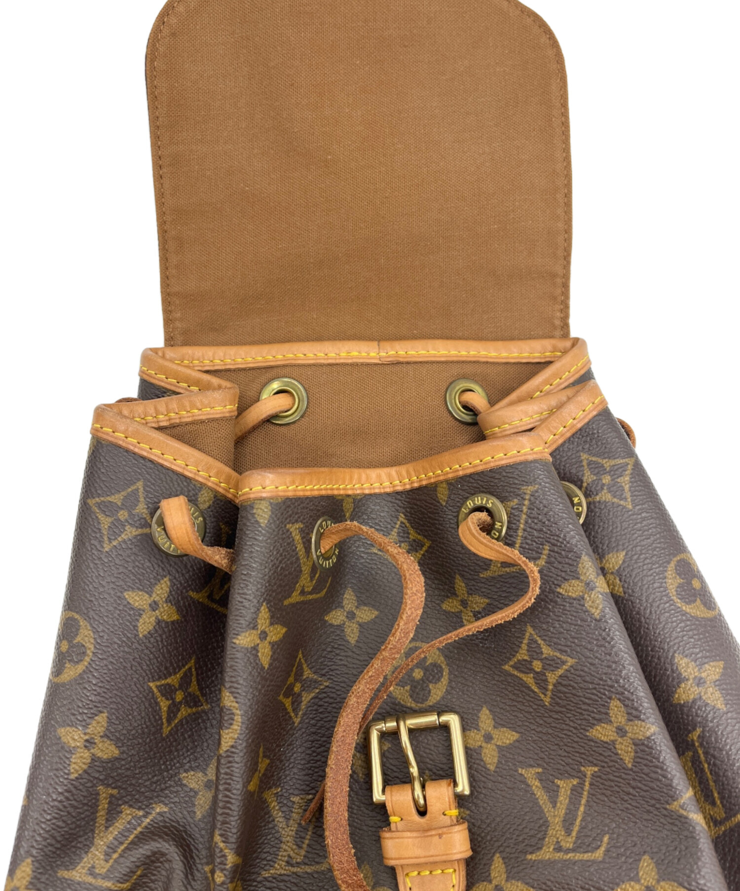 中古・古着通販】LOUIS VUITTON (ルイ ヴィトン) リュック ブラウン