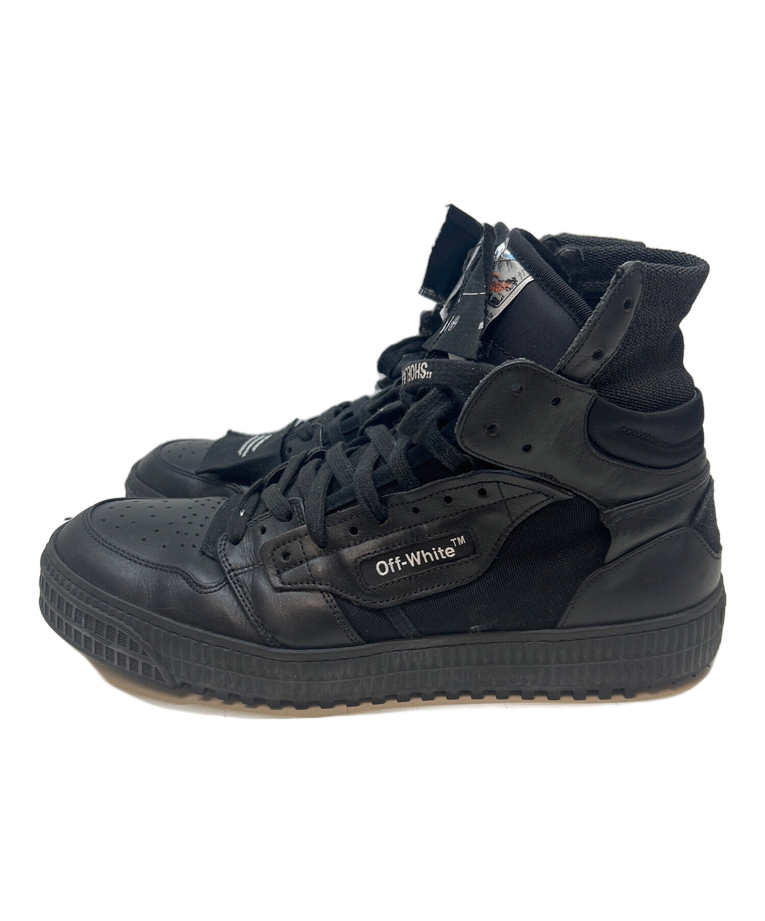 中古・古着通販】OFFWHITE (オフホワイト) ハイカットスニーカー