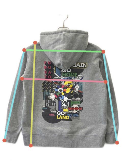 ゆず　パーカー？　2008 中古・古着通販】ゆず (ユズ) パーカー グレー サイズ:XL｜ブランド