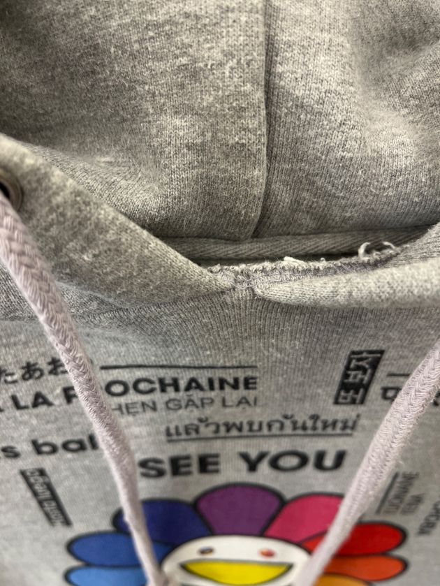 中古・古着通販】ゆず (ユズ) パーカー グレー サイズ:XL｜ブランド