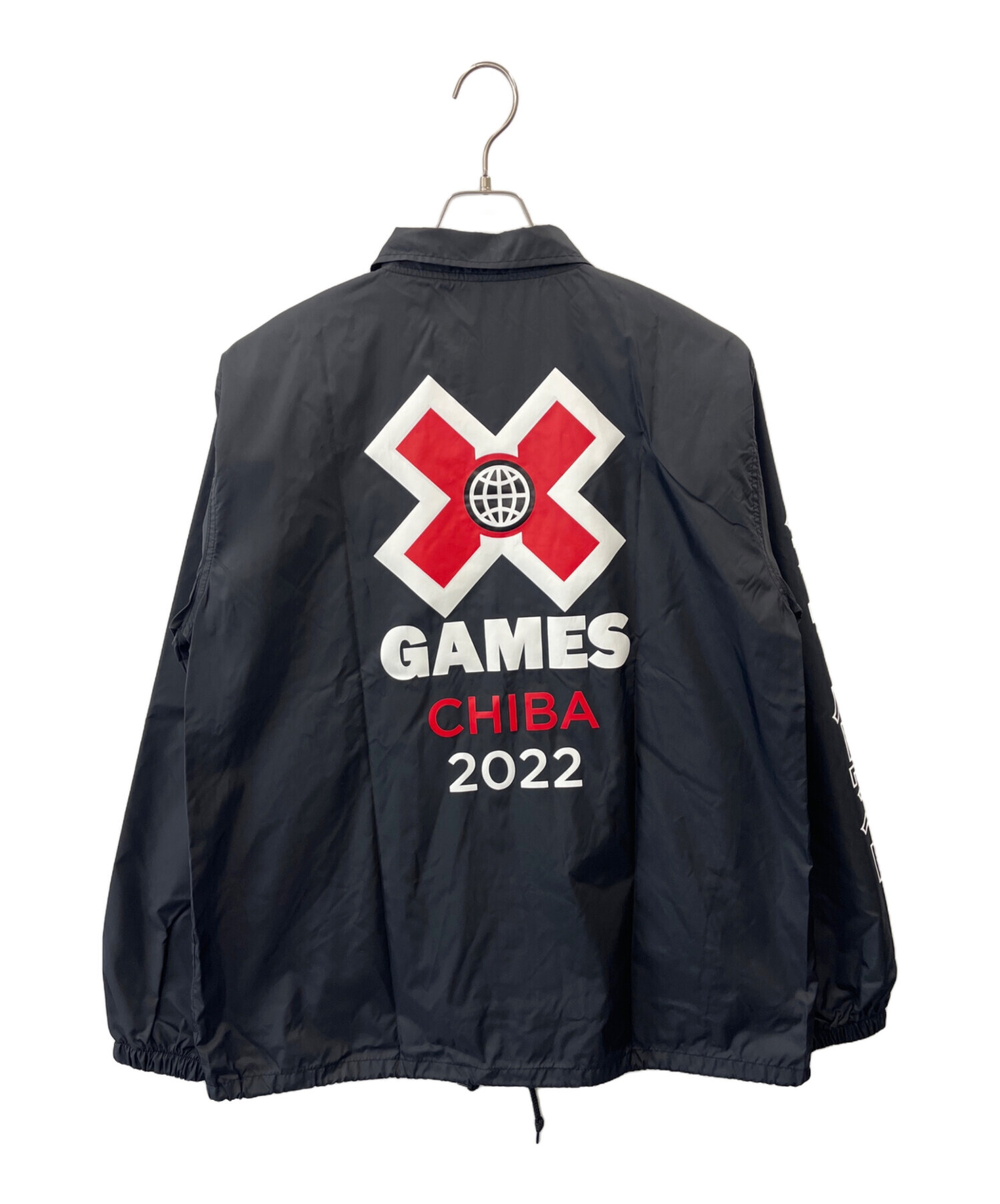 中古・古着通販】HUF (ハフ) コーチジャケット ブラック サイズ