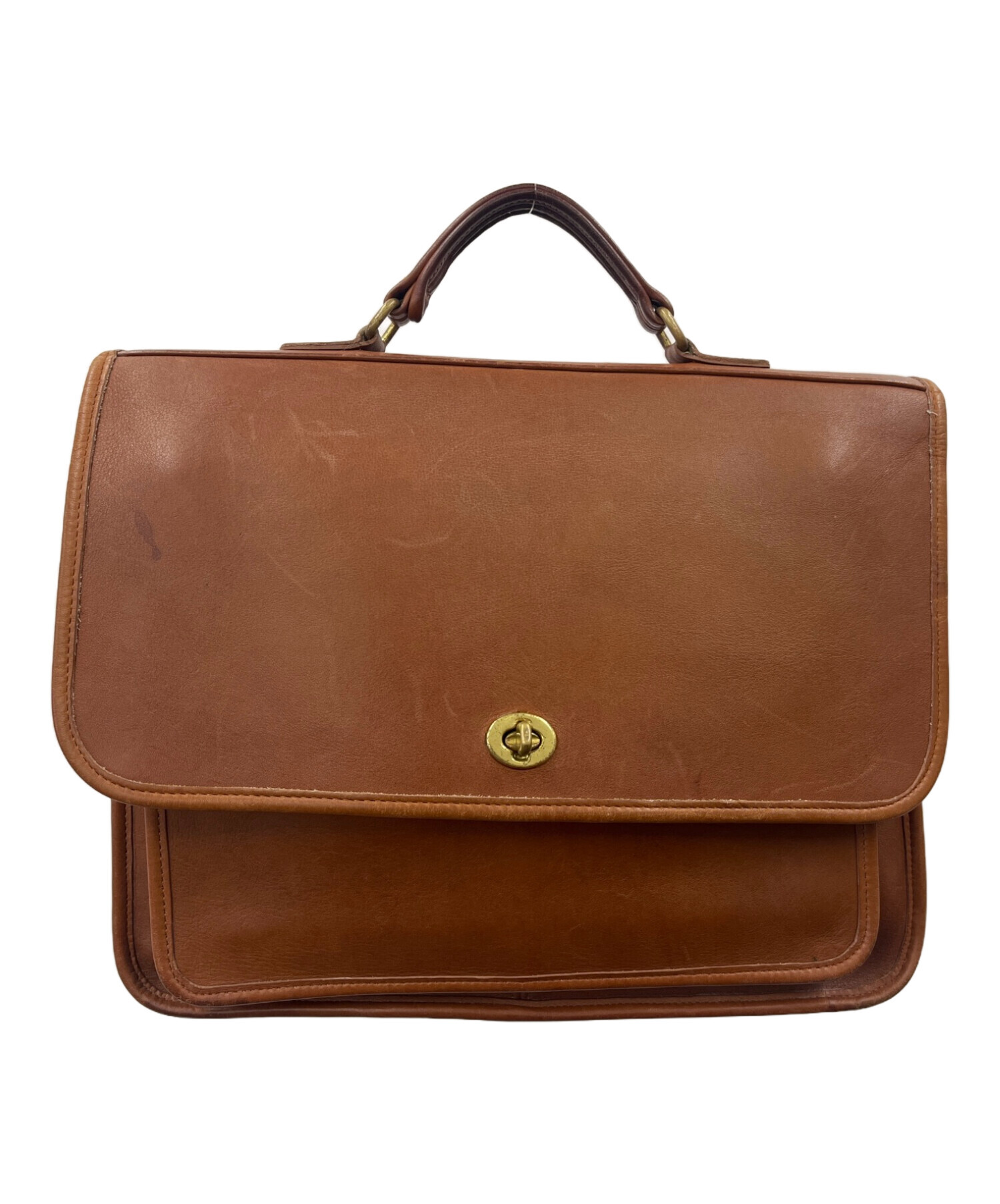 中古・古着通販】COACH (コーチ) ブリーフケース ブラウン｜ブランド 