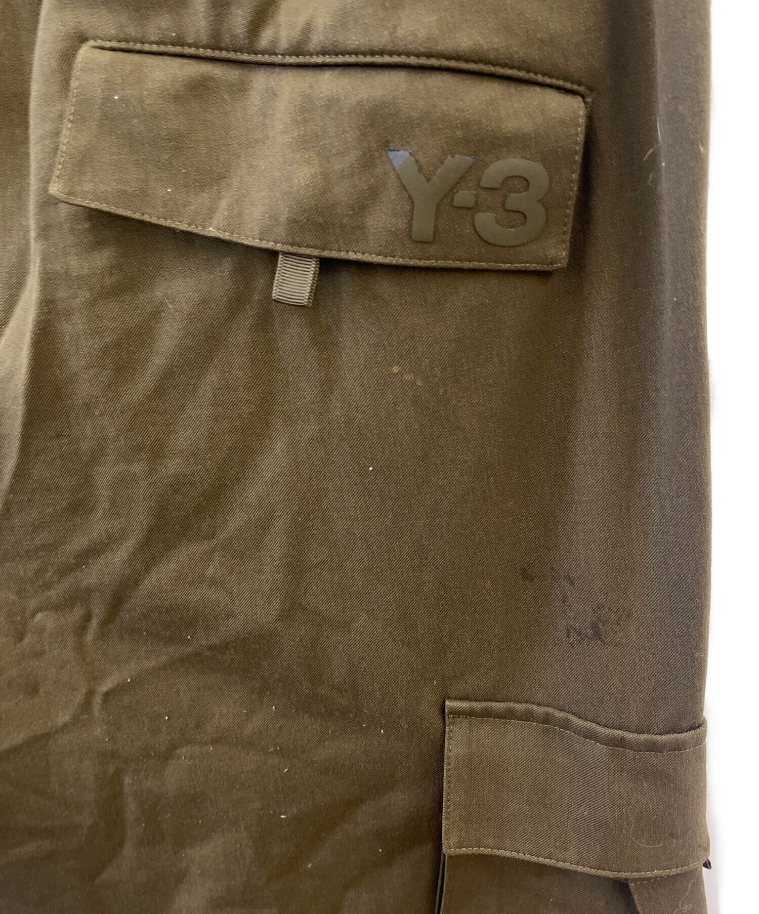 中古・古着通販】Y-3 (ワイスリー) カーゴパンツ オリーブ サイズ:M