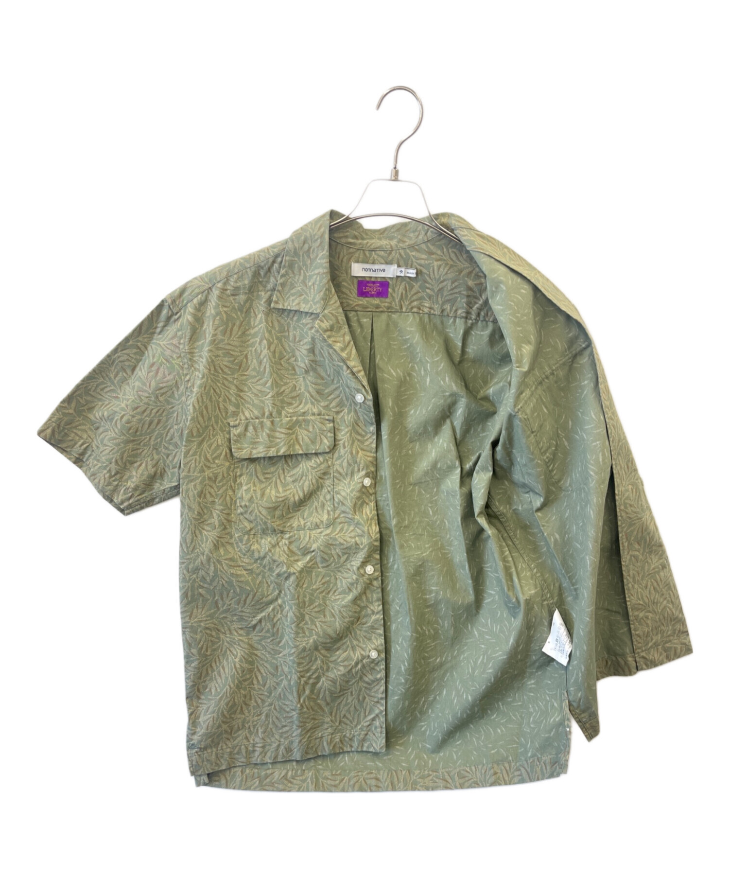 中古・古着通販】nonnative (ノンネイティブ) オープンカラーシャツ