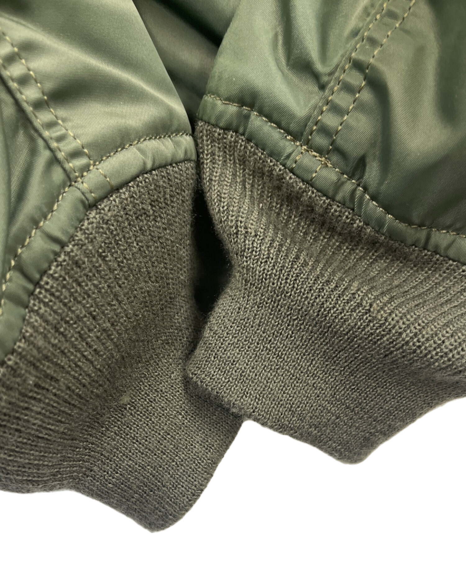 中古・古着通販】AVIREX (アヴィレックス) MA-1ジャケット セージ