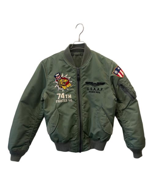 中古・古着通販】AVIREX (アヴィレックス) MA-1ジャケット セージ