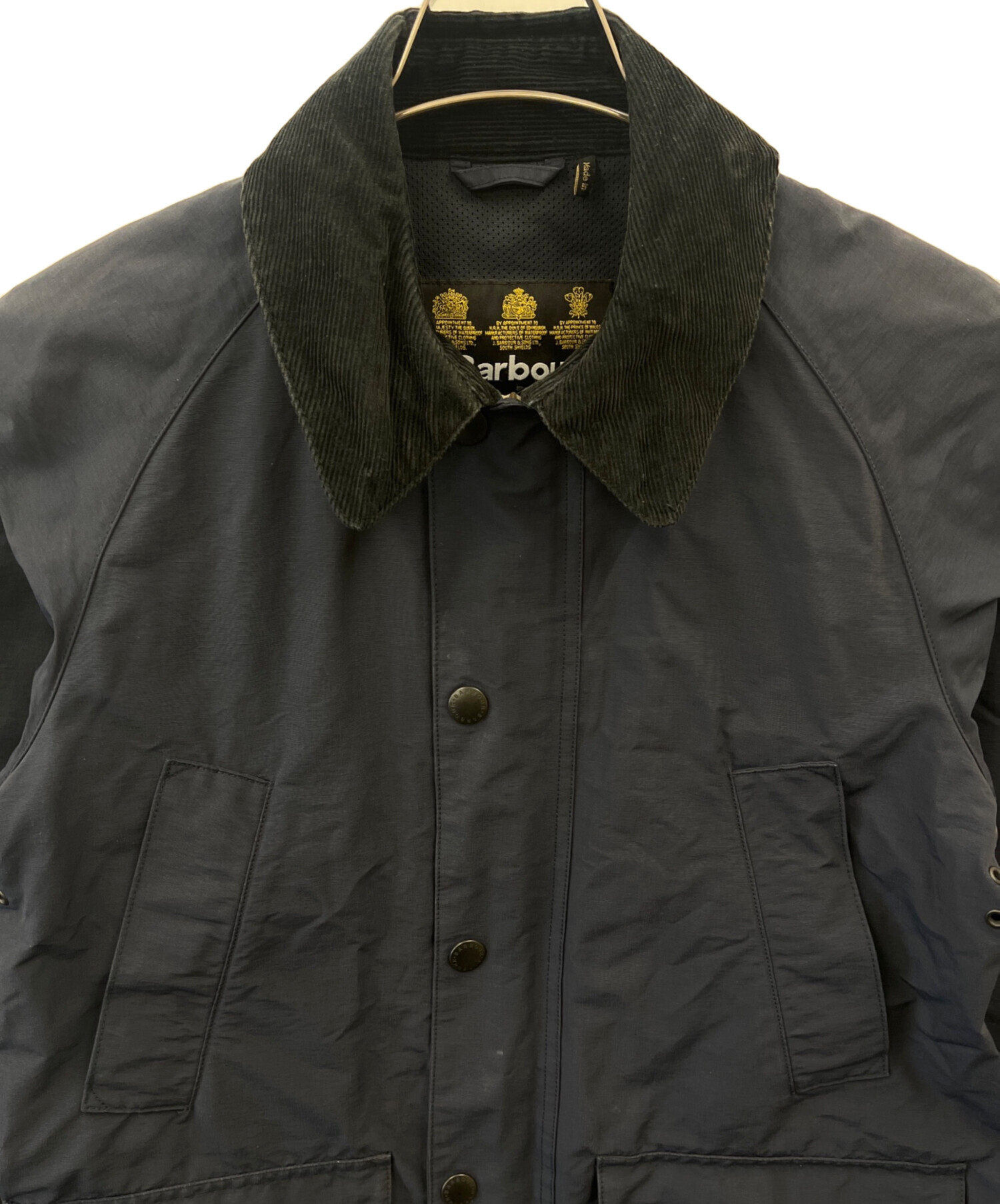 Barbour ビデイルジャケット サイズ36 中古・古着通販】Barbour (バブアー) ビデイルジャケット ネイビー