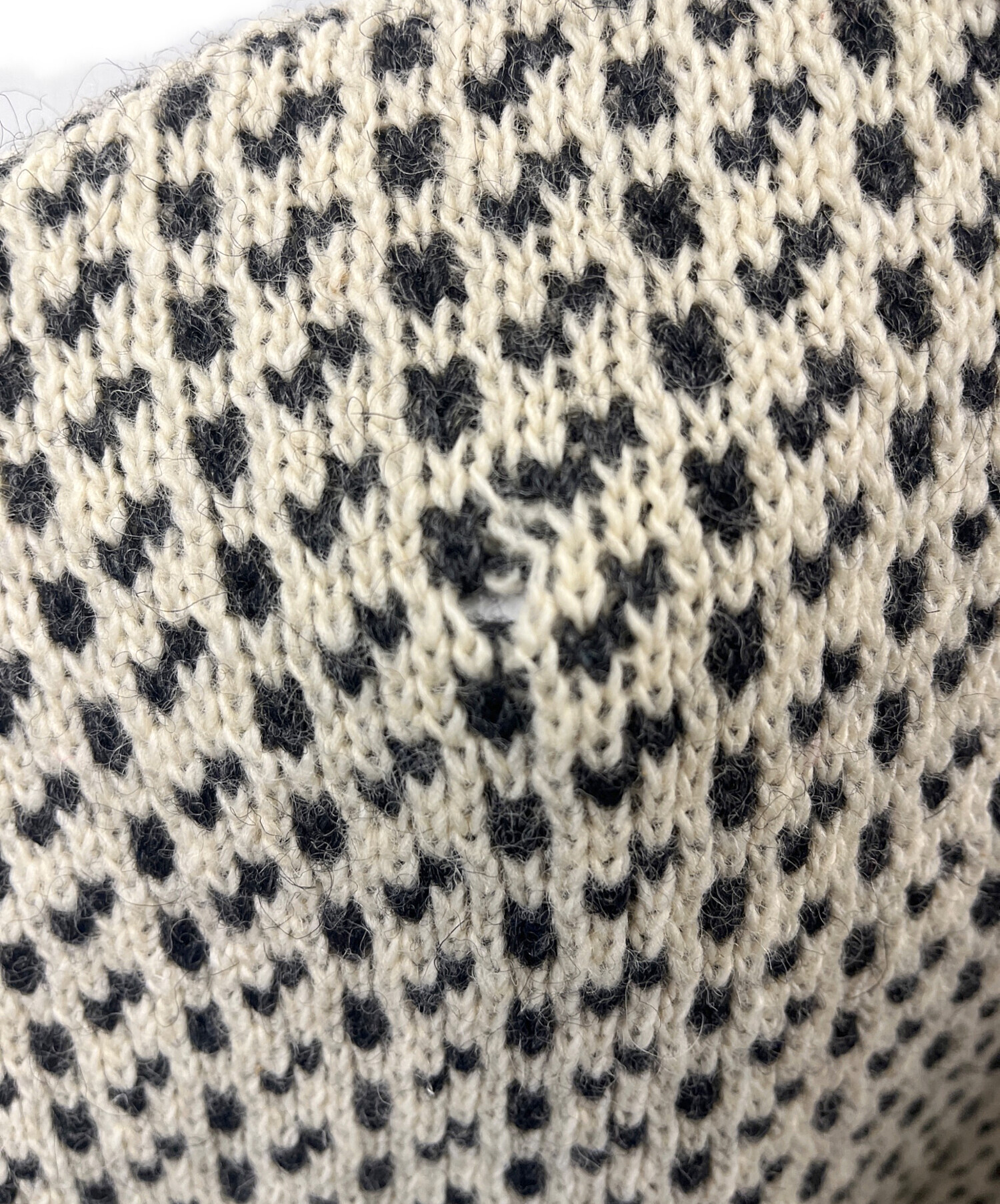 中古・古着通販】L.L.Bean (エルエルビーン) 70-80sバーズアイニット