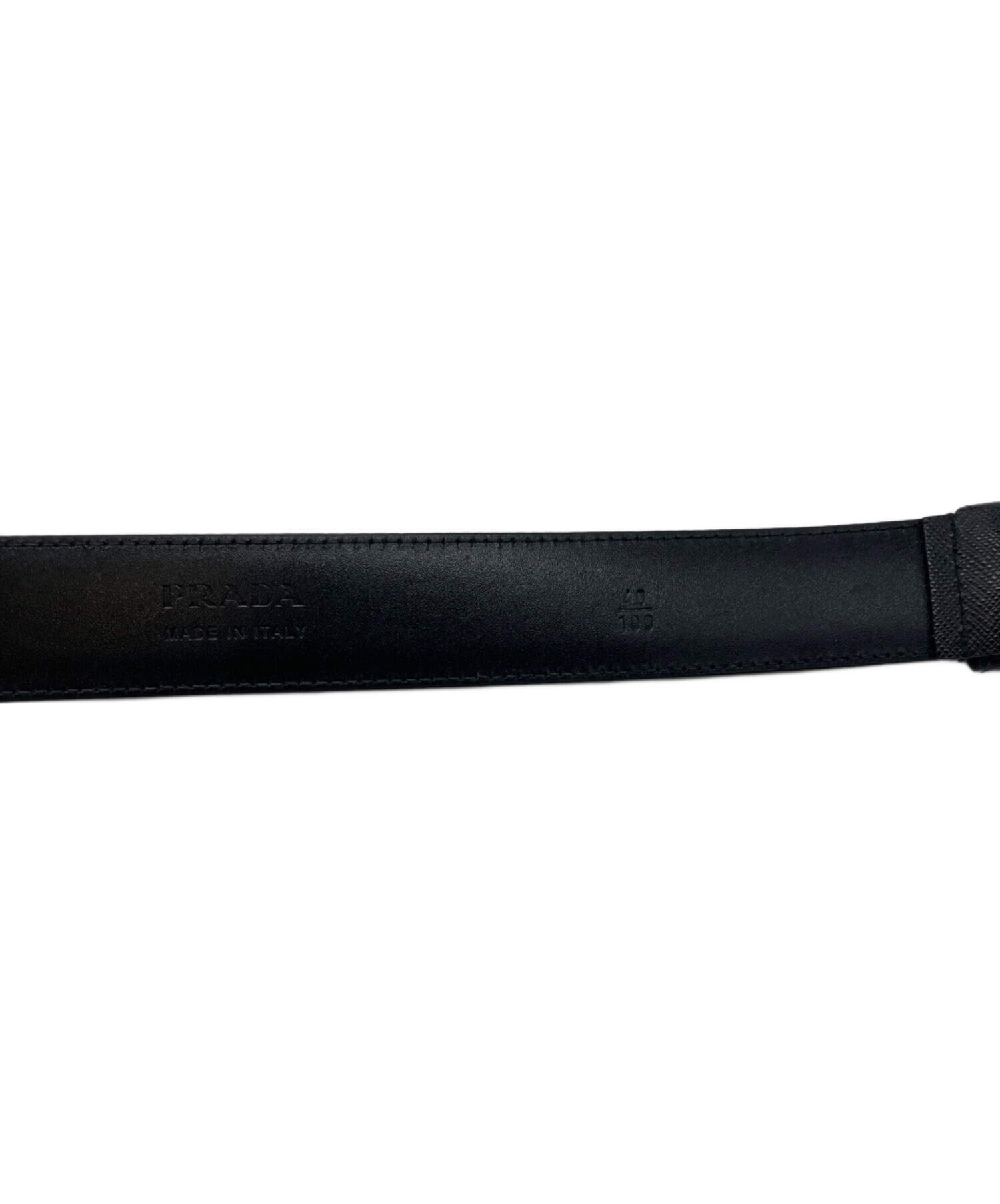 中古・古着通販】PRADA (プラダ) サフィアーノレザーベルト｜ブランド