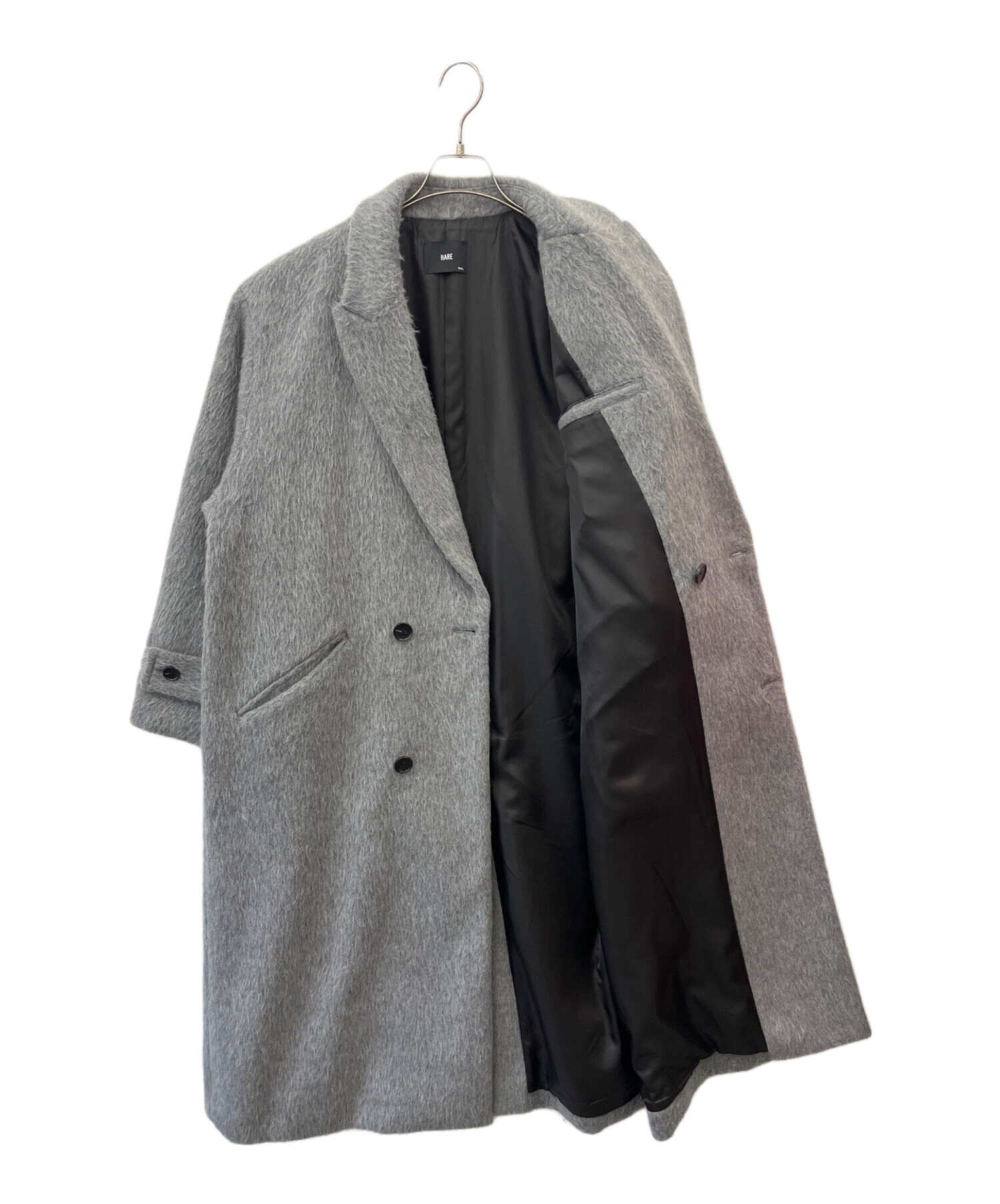 中古・古着通販】HARE (ハレ) HARE コート グレー サイズ:S｜ブランド
