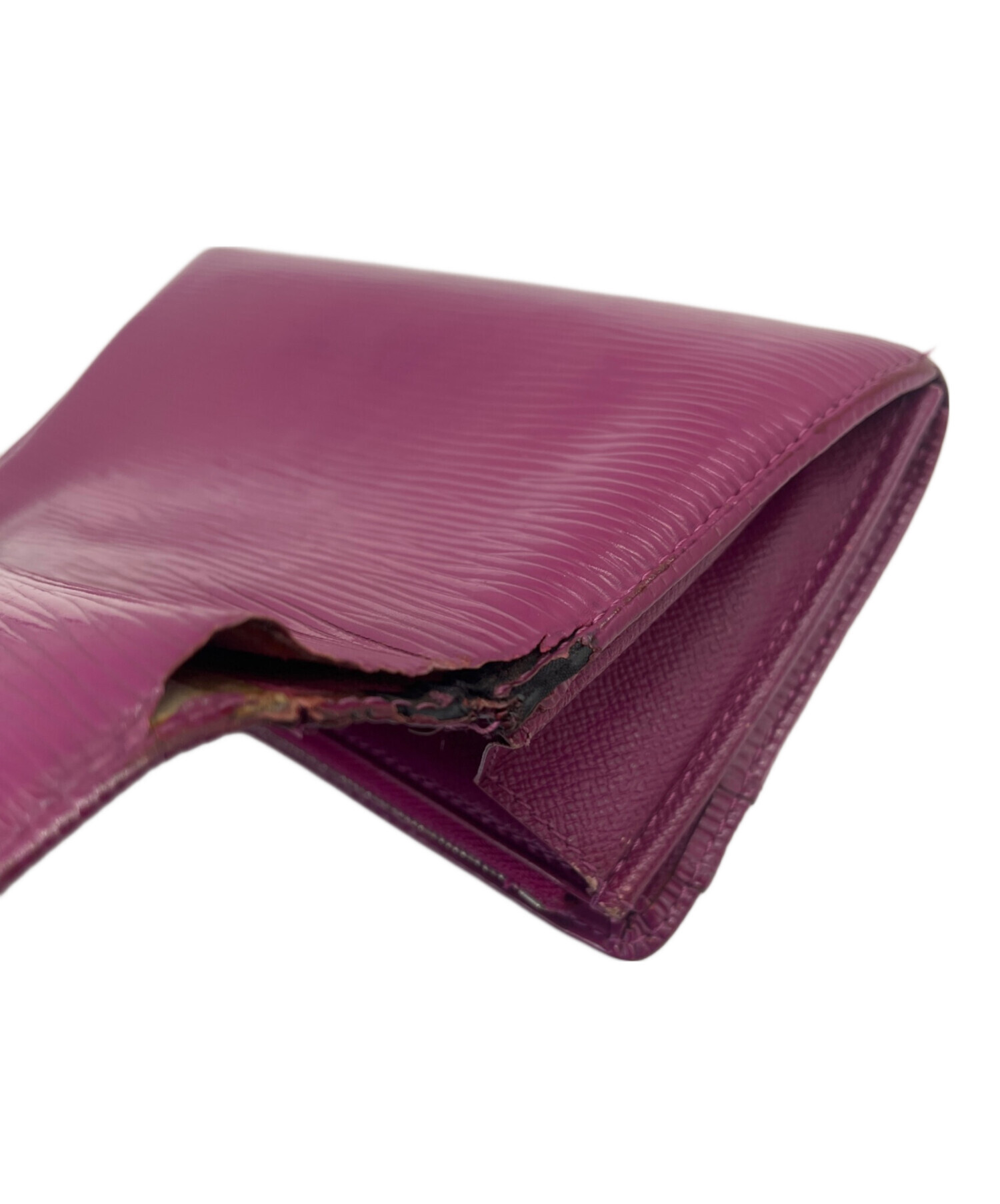 LOUIS VUITTON ピンク 長財布 保存袋付き 中古・古着通販】LOUIS VUITTON (ルイ ヴィトン) 長財布 ピンク