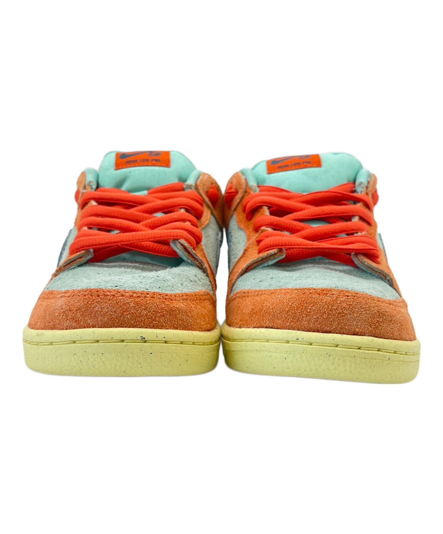 中古・古着通販】NIKE (ナイキ) スニーカー グリーン×オレンジ サイズ