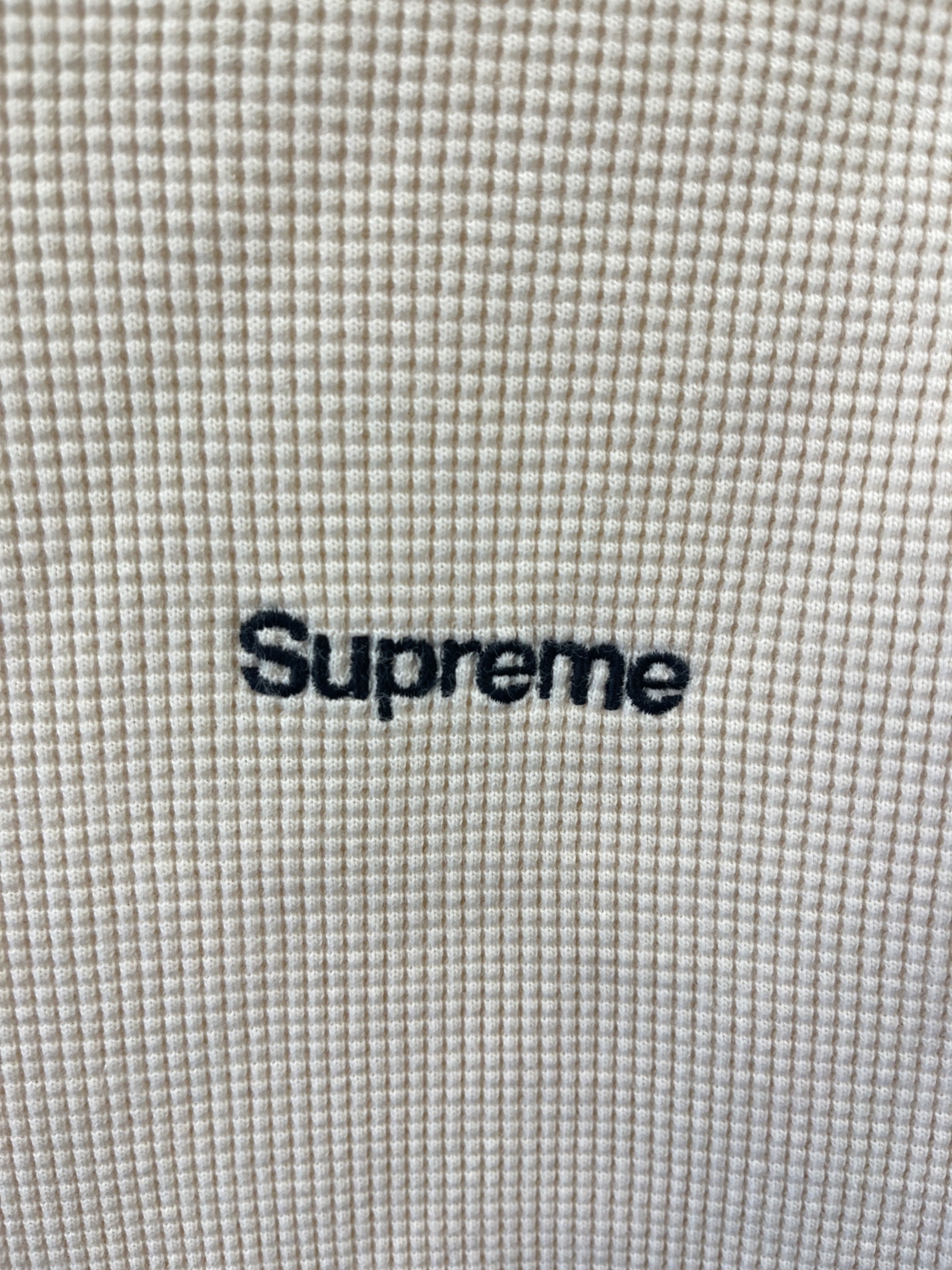 中古・古着通販】SUPREME (シュプリーム) 長袖カットソー アイボリー 
