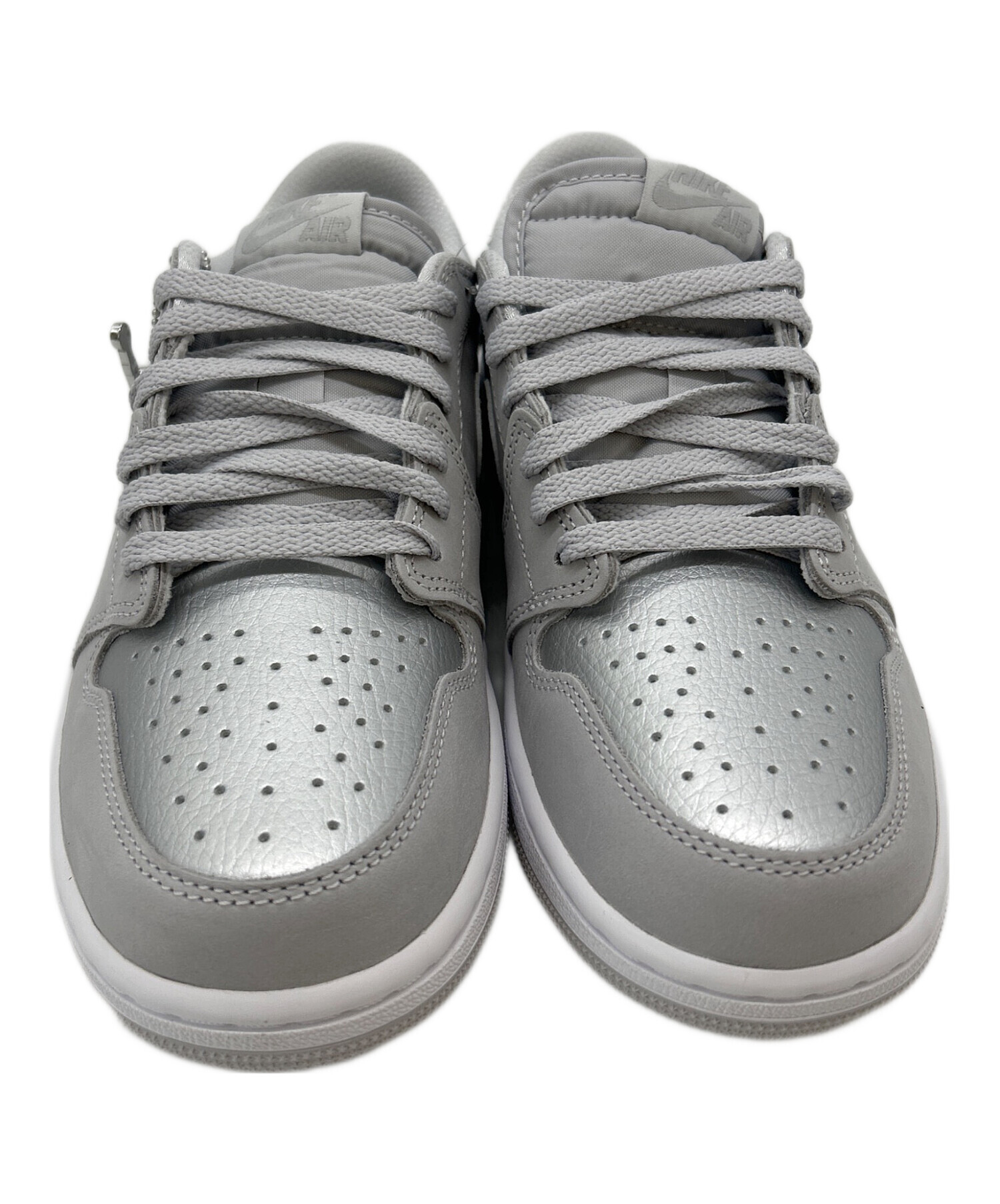 中古・古着通販】NIKE (ナイキ) AIR JORDAN 1 RETRO LOW OG グレー 