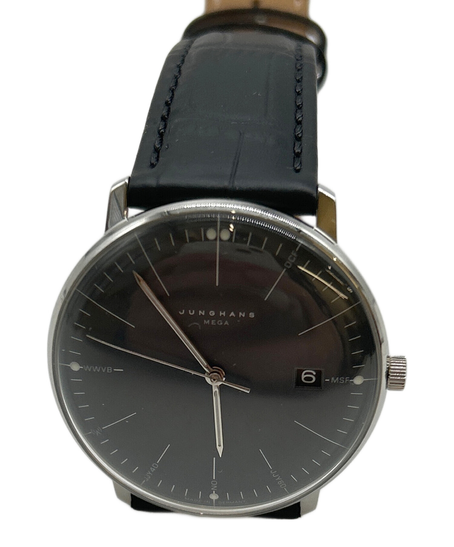 中古・古着通販】JUNGHANS (ユンハンス) 腕時計 ブラック｜ブランド 