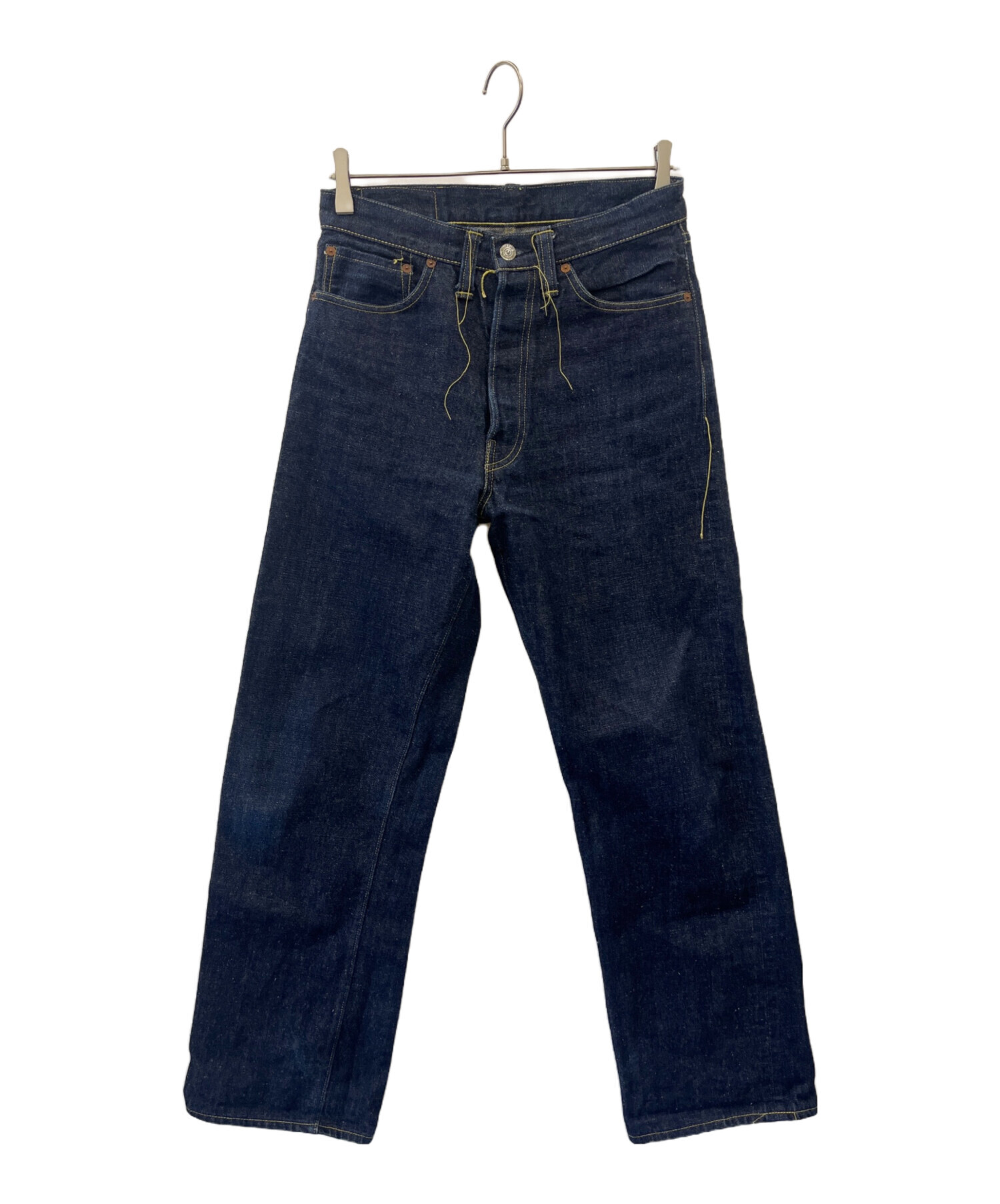 SUGAR CANE ストレートデニム ブルー SUGAR CANE ダメージデニム W33