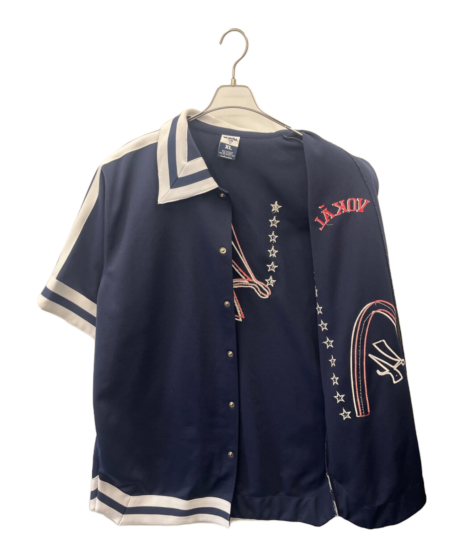 中古・古着通販】VOKAL (ヴォカル) VOKAL ゲームシャツ ネイビー