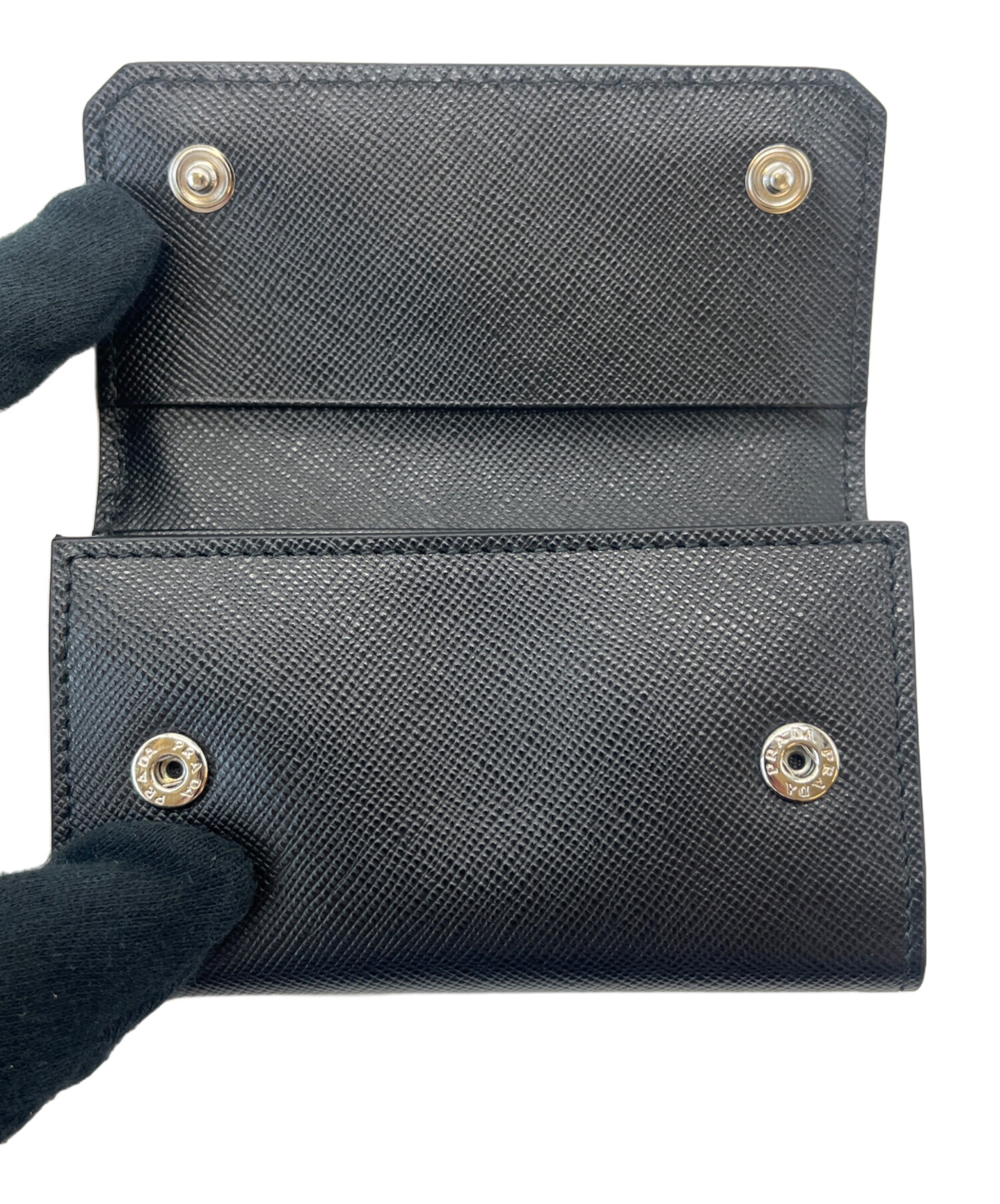 中古・古着通販】PRADA (プラダ) 6連キーケース ブラック｜ブランド 