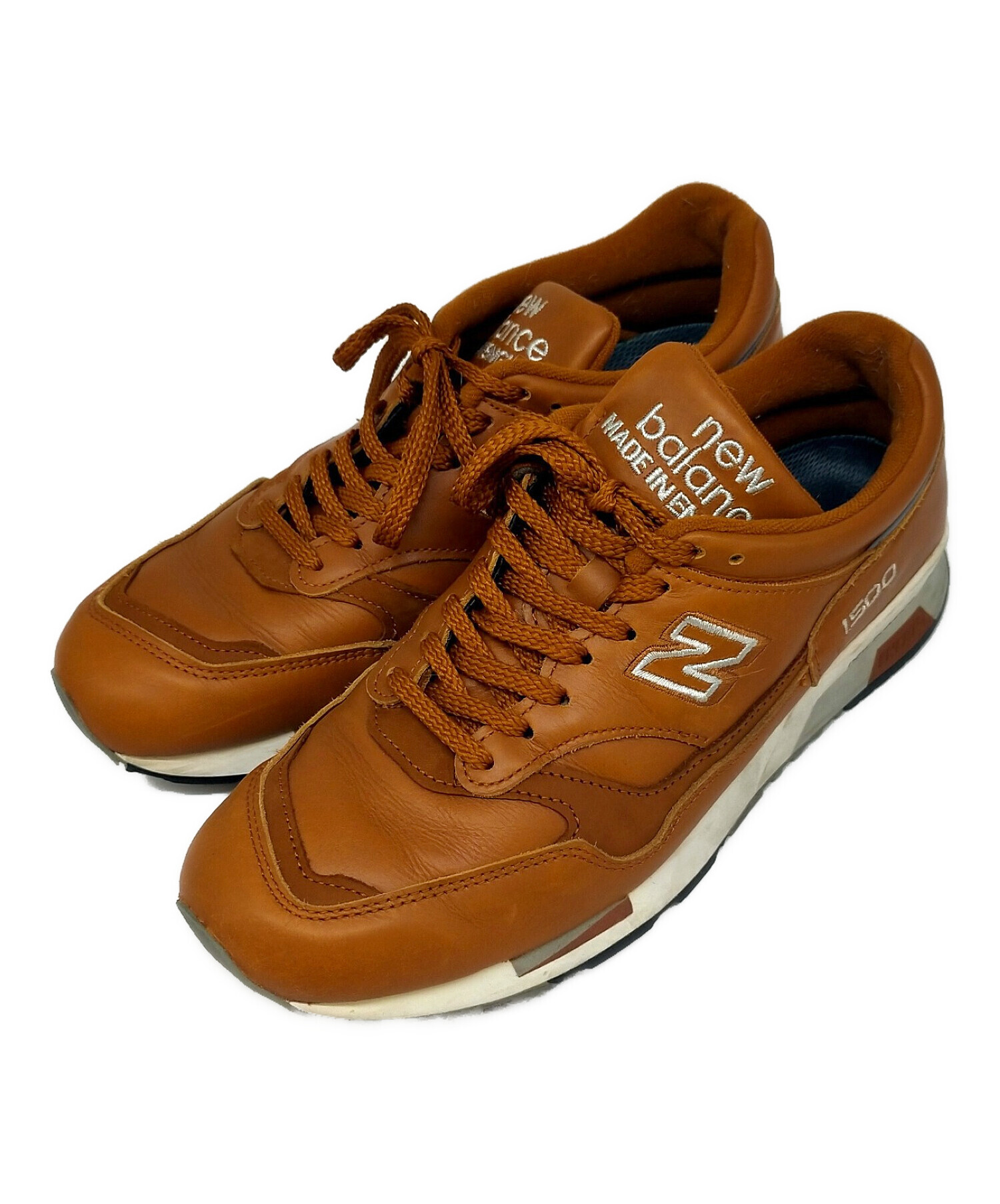 中古・古着通販】NEW BALANCE (ニューバランス) レザースニーカー