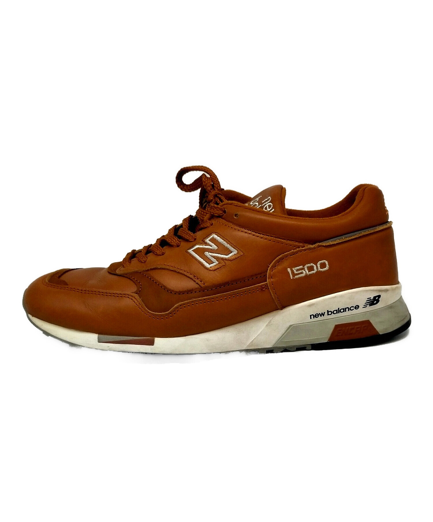 中古・古着通販】NEW BALANCE (ニューバランス) レザースニーカー