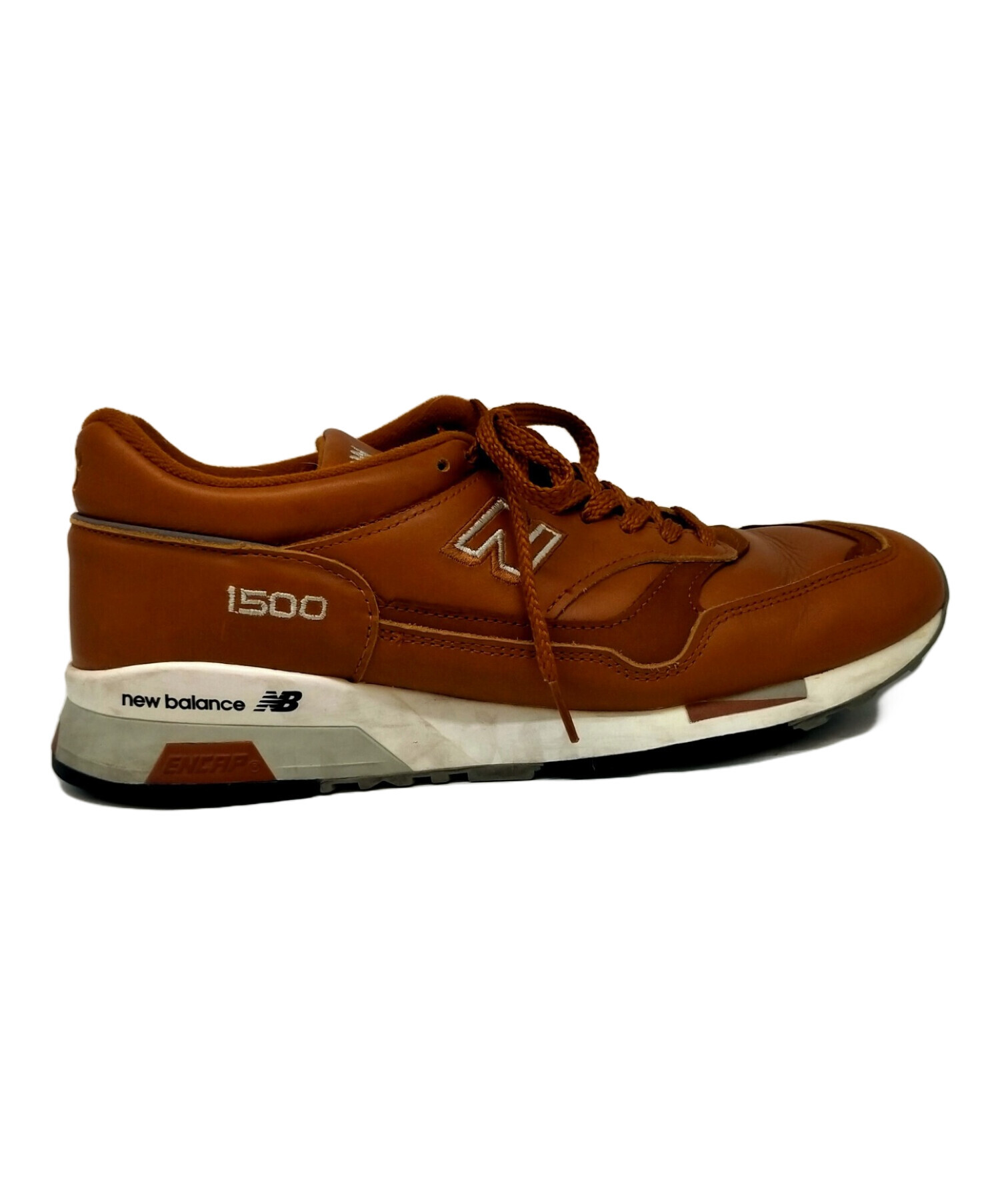 中古・古着通販】NEW BALANCE (ニューバランス) レザースニーカー