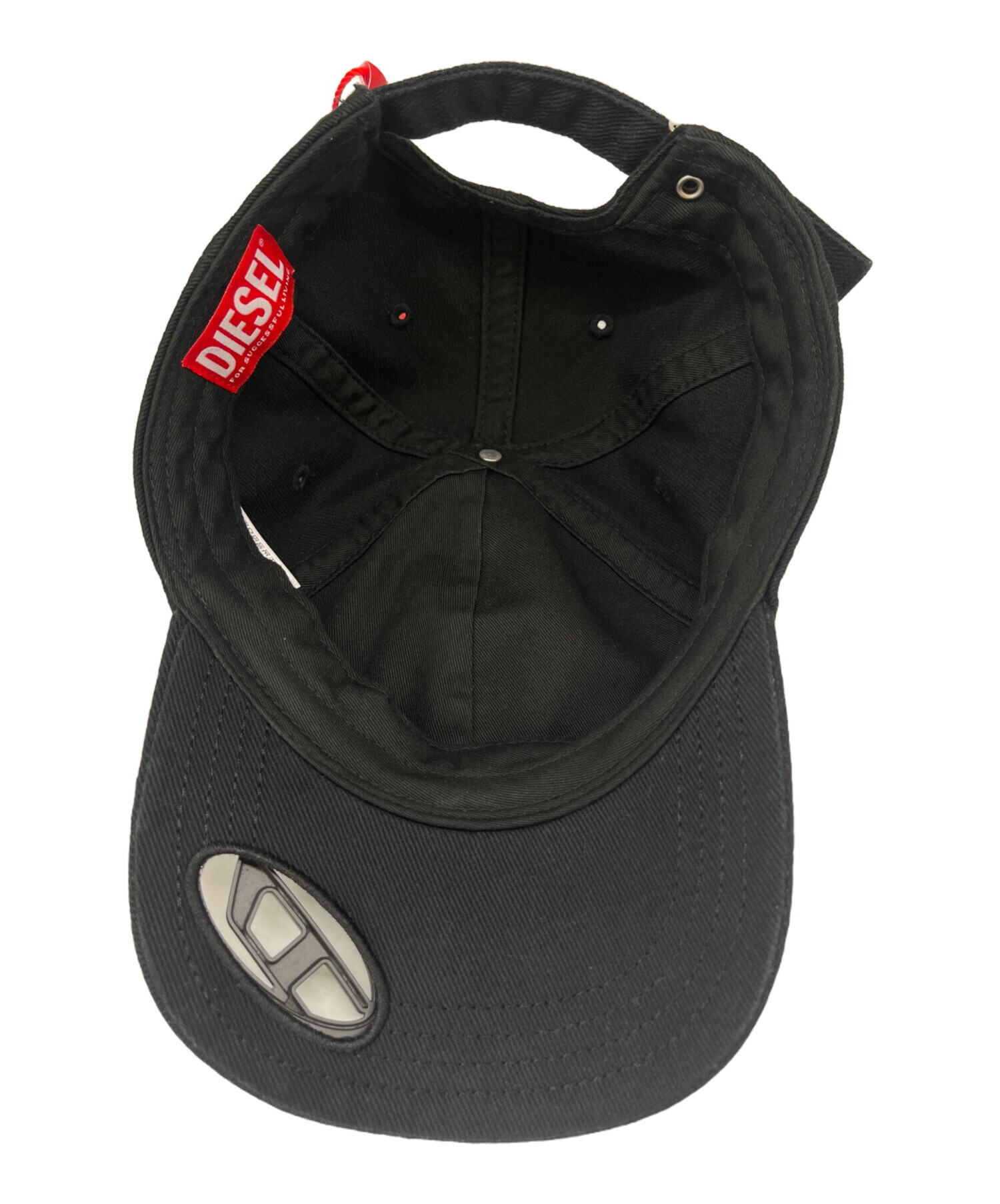 あいちゅ様 DIESEL ディーゼル キャップ 帽子 ブラック メンズ 黒 DIESEL（ディーゼル） キャップ 帽子 メンズ C-PLAK A11357-0PFAA