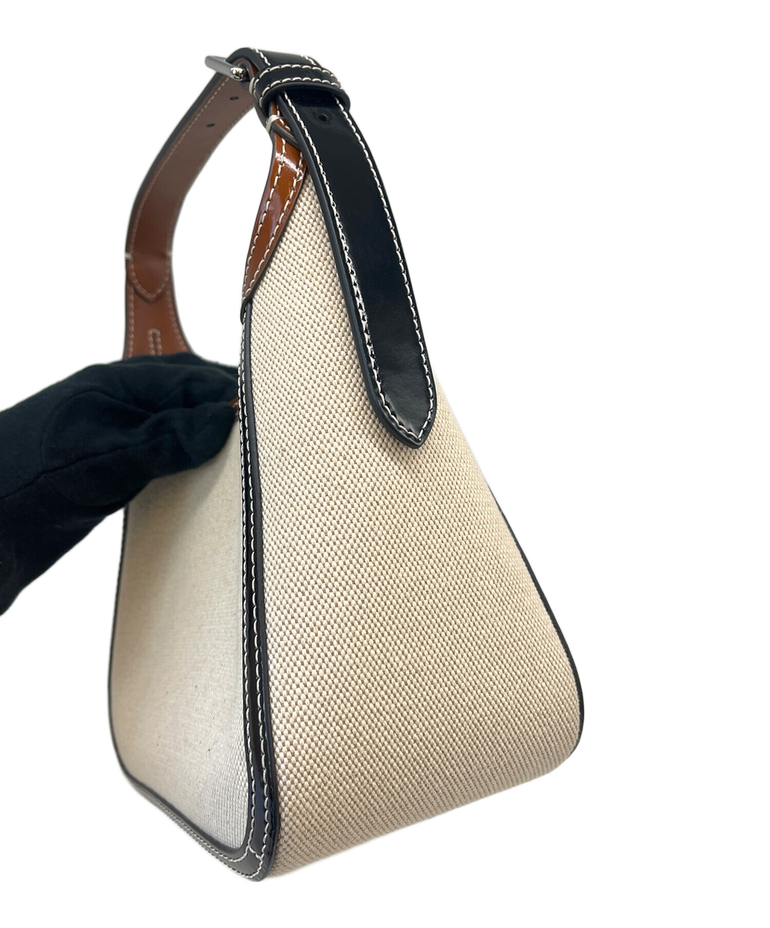 TORY BURCH ベージュ 2way ショルダーバッグ 中古・古着通販】TORY BURCH (トリーバーチ) 2WAYショルダー