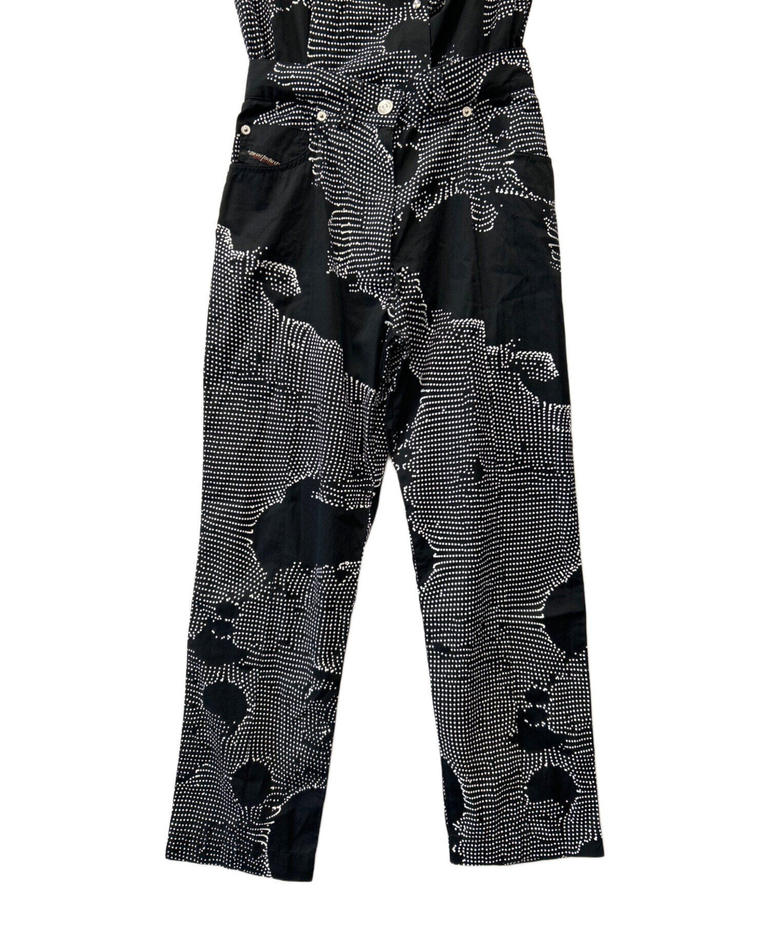 中古・古着通販】DIESEL (ディーゼル) DIESEL オールインワン ブラック 
