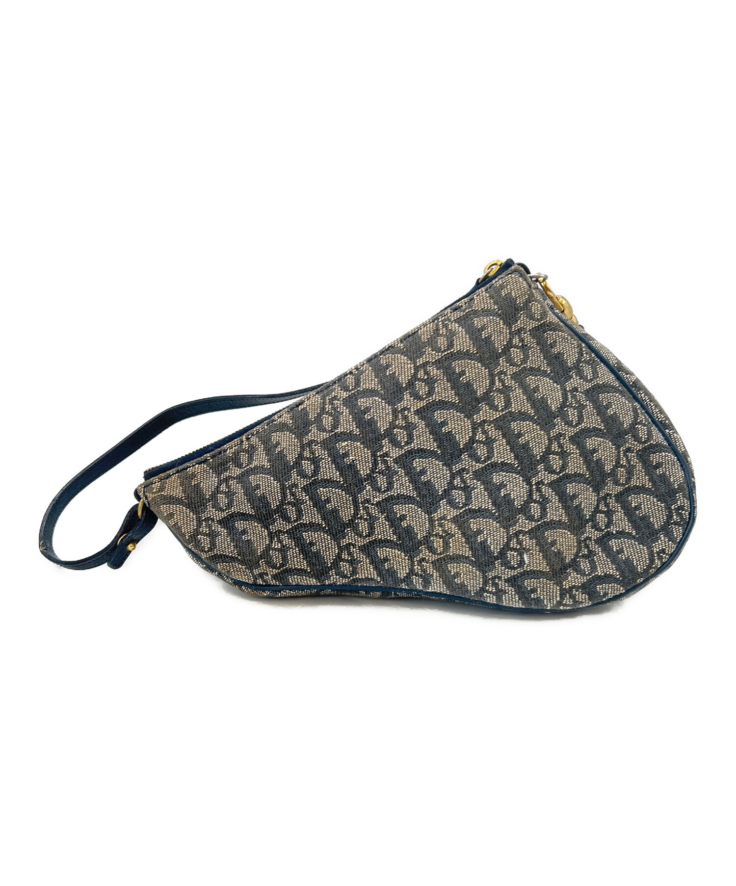 Diorトロッターサドルバッグ　※色褪せ有り　※ファスナー硬めM70910-11 中古・古着通販】Christian Dior (クリスチャン ディオール) Christian